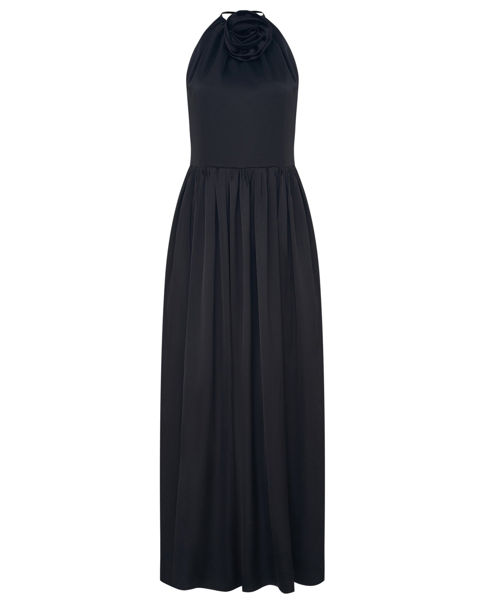 Open-back dress, Black — photo 7