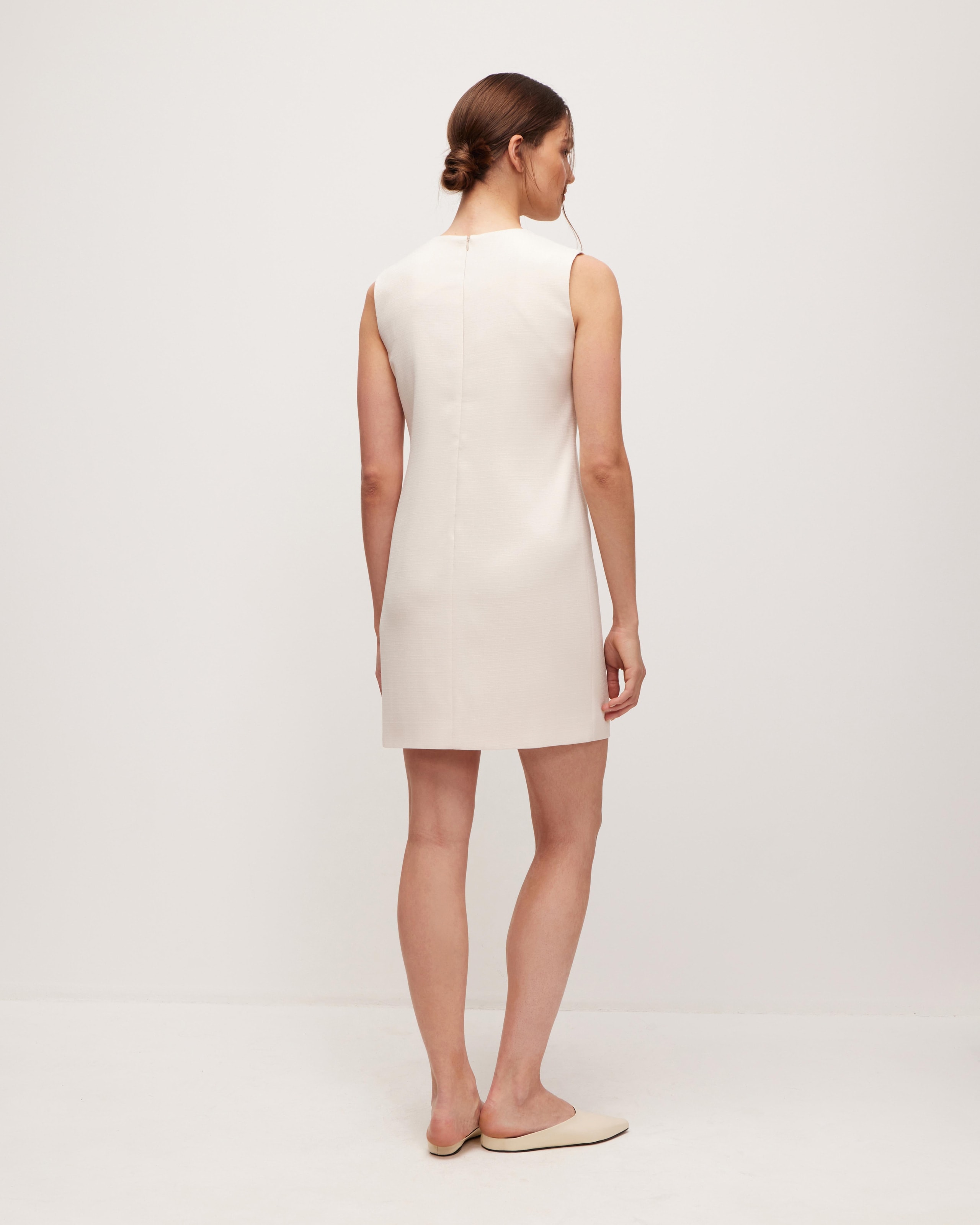 Sheath dress, Milk — photo 3