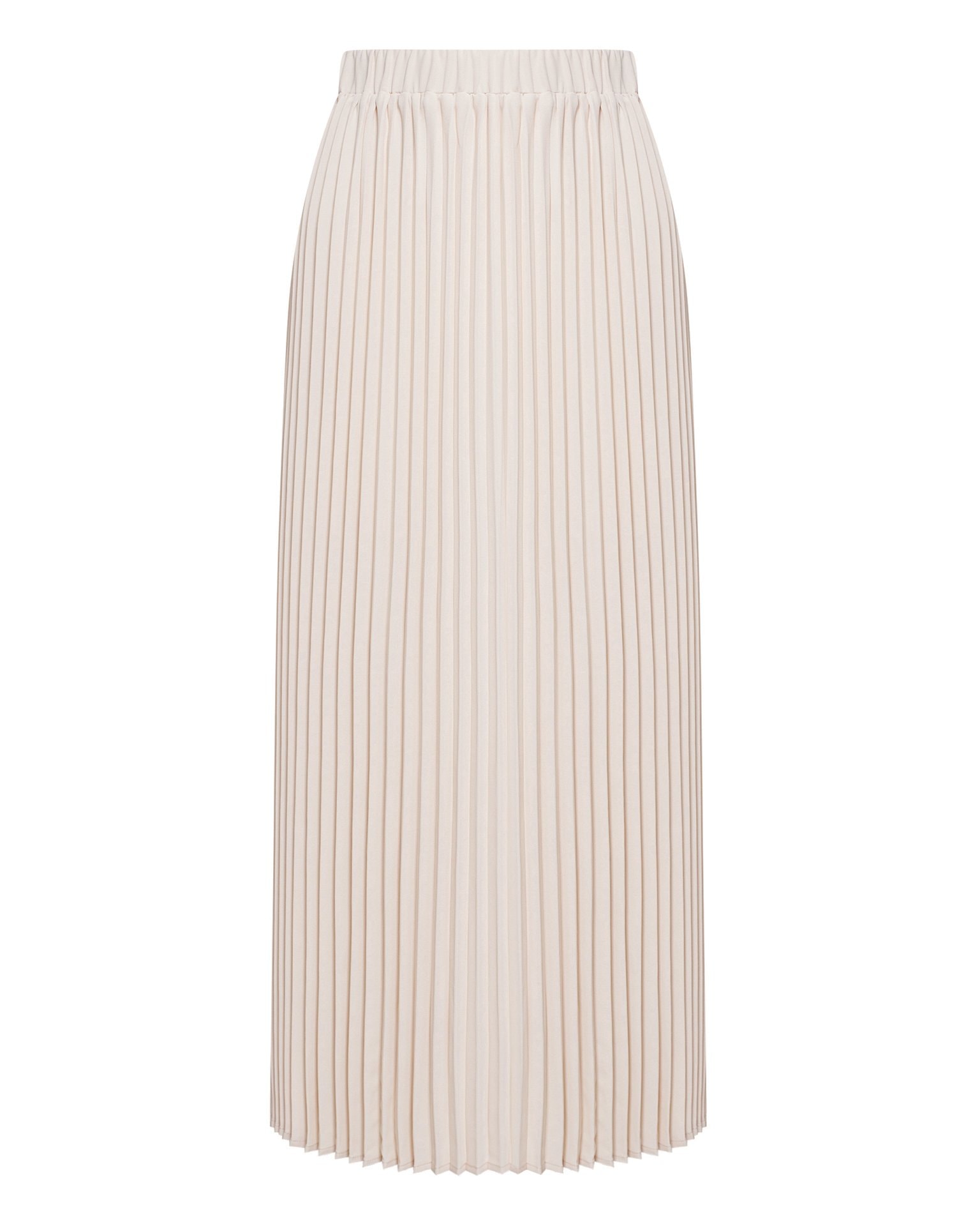 Pleated midi skirt, Light Beige — photo 8