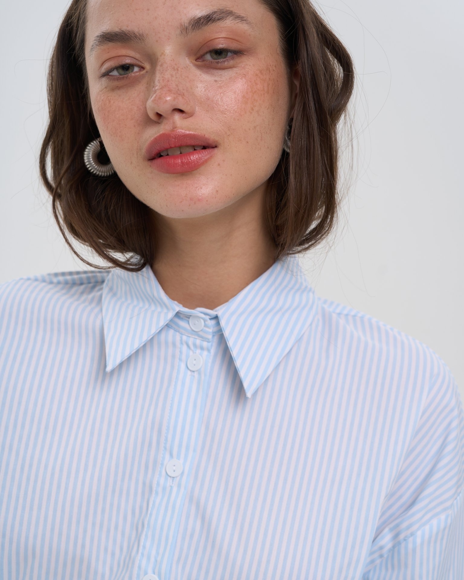 Striped dress, Blue — photo 7