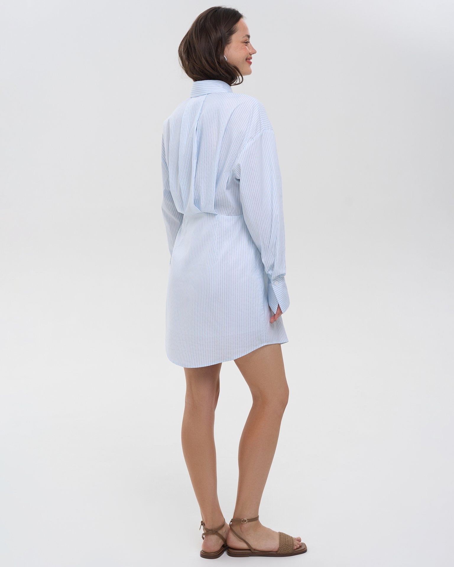 Striped dress, Blue — photo 4