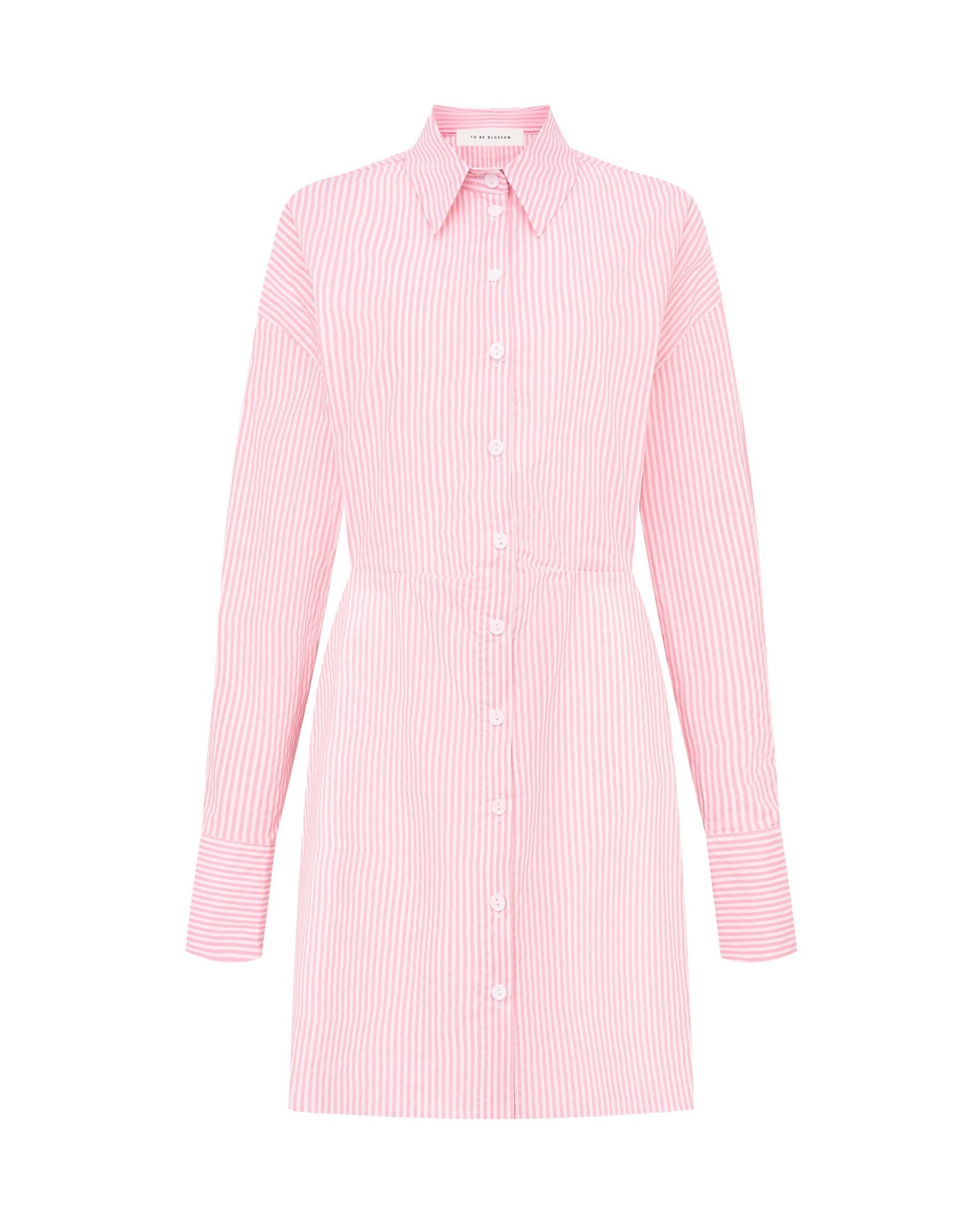 Shirt Dress, Pink — photo 9