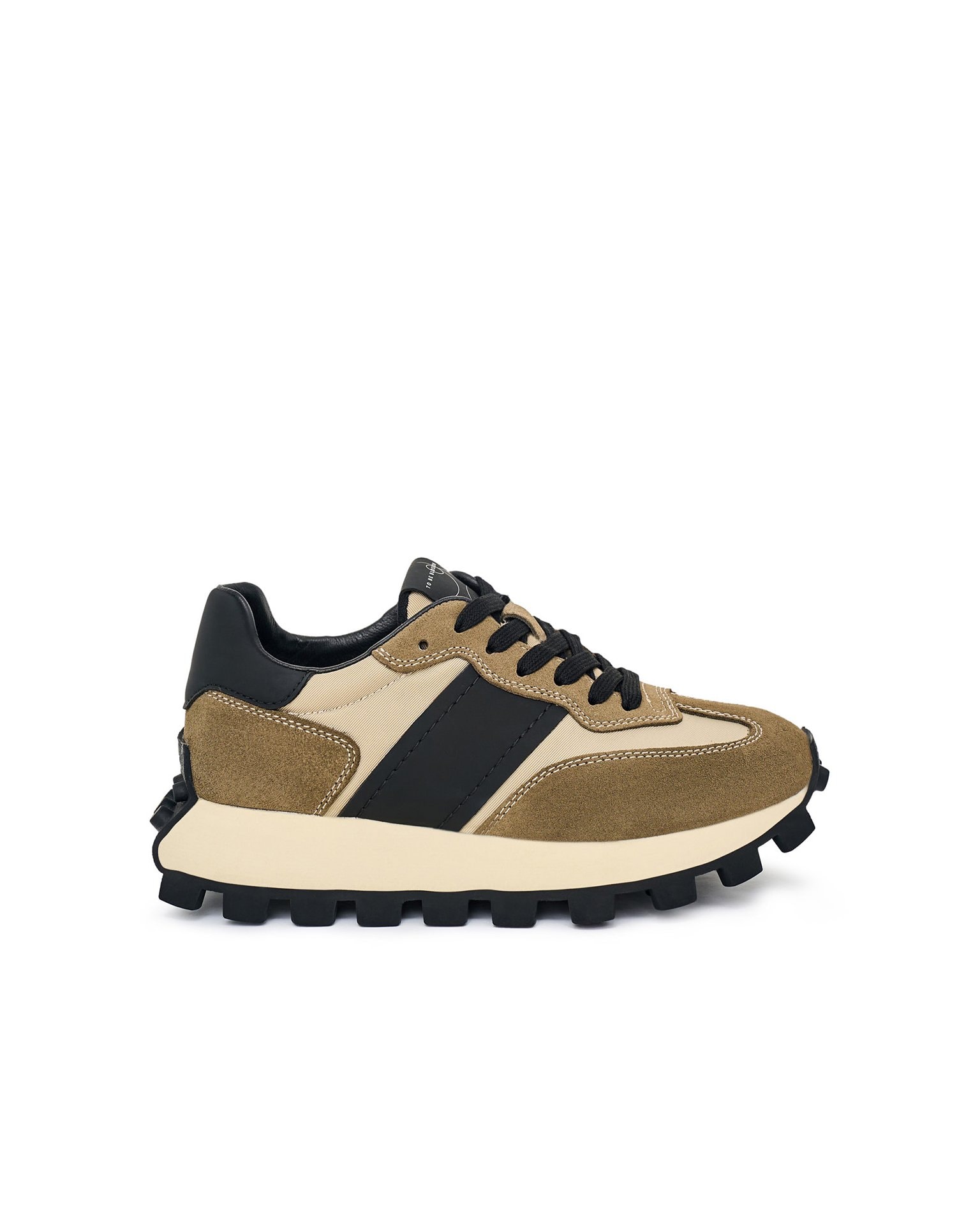 Trainers, Khaki — photo 7