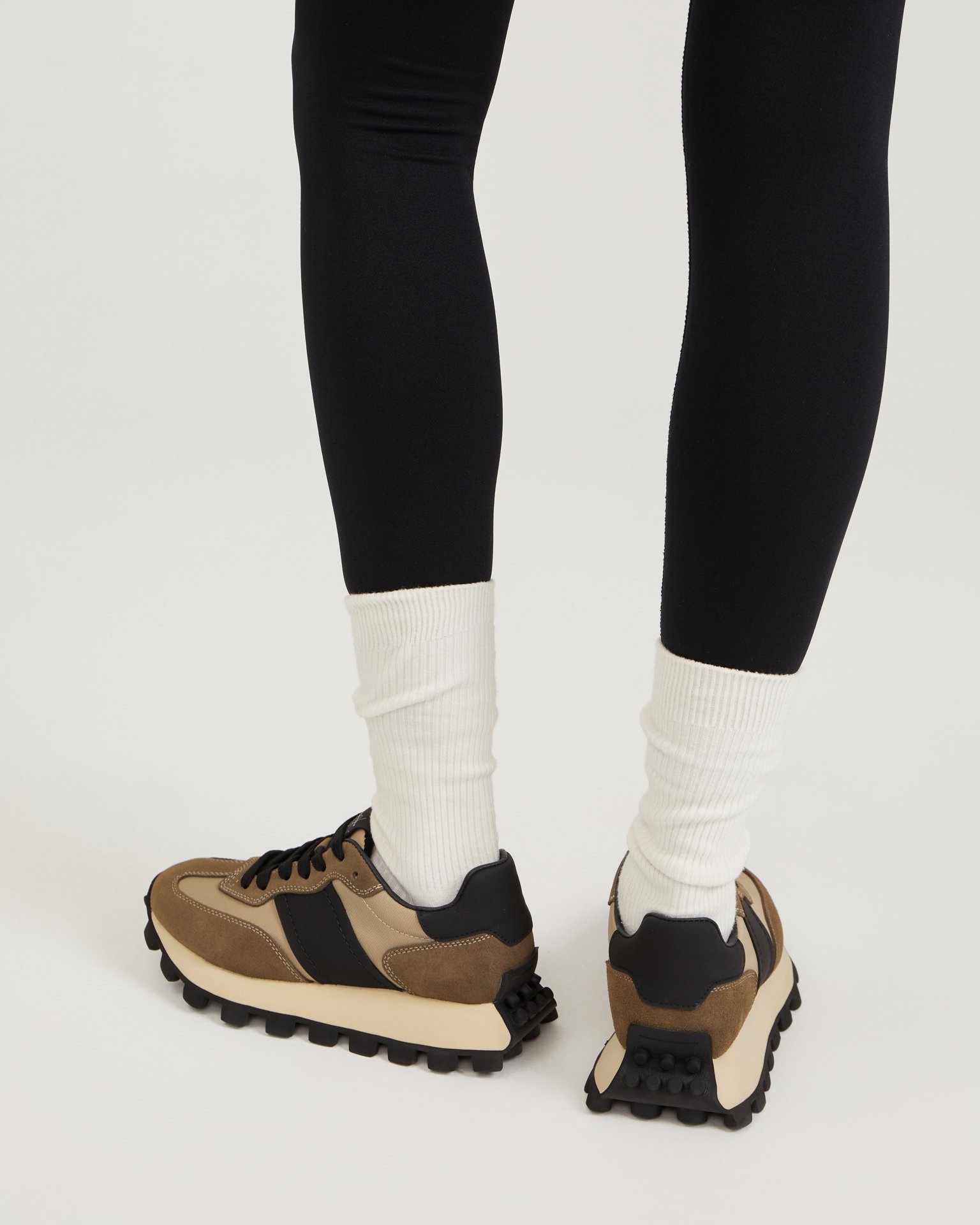 Trainers, Khaki — photo 4