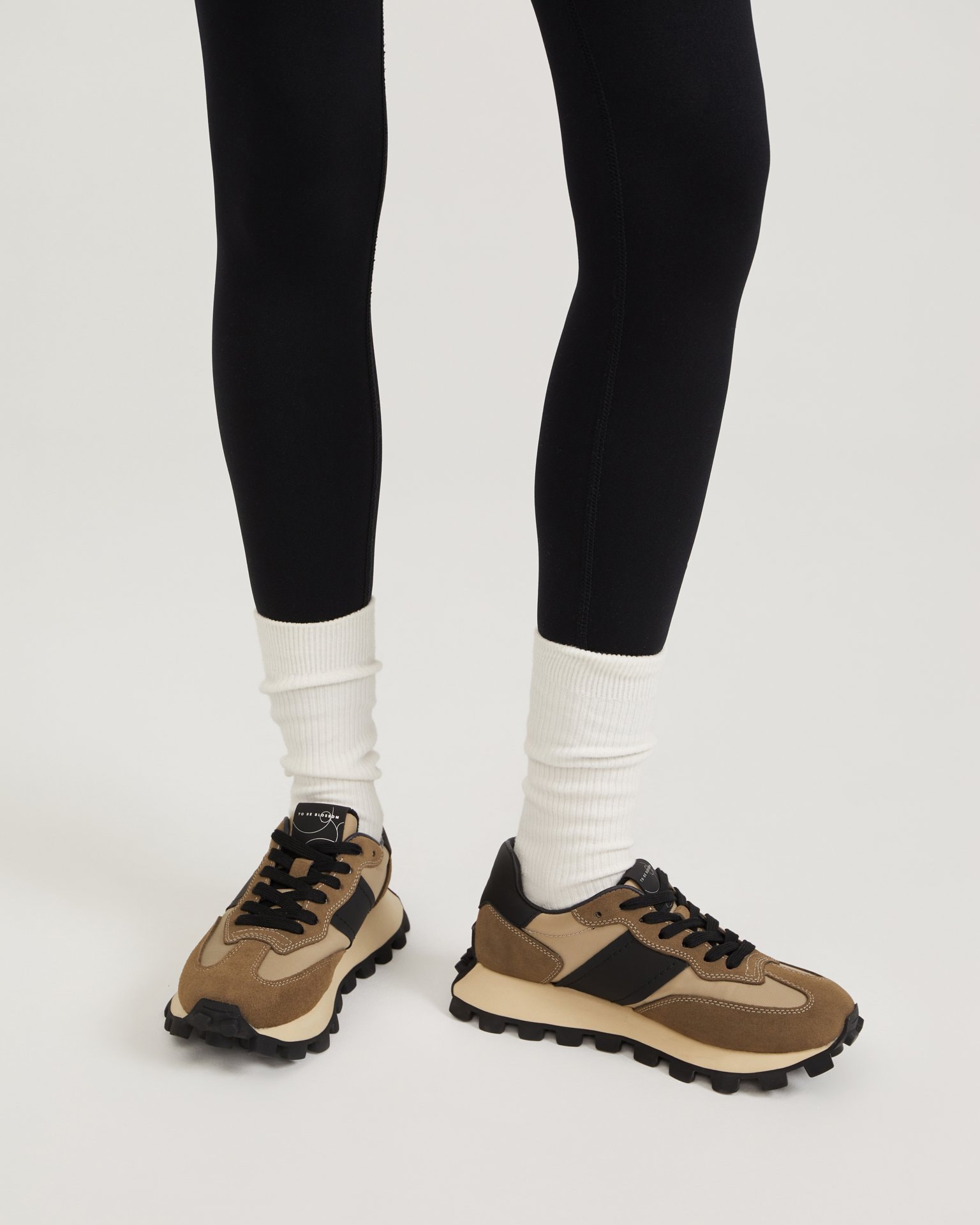 Trainers, Khaki — photo 3