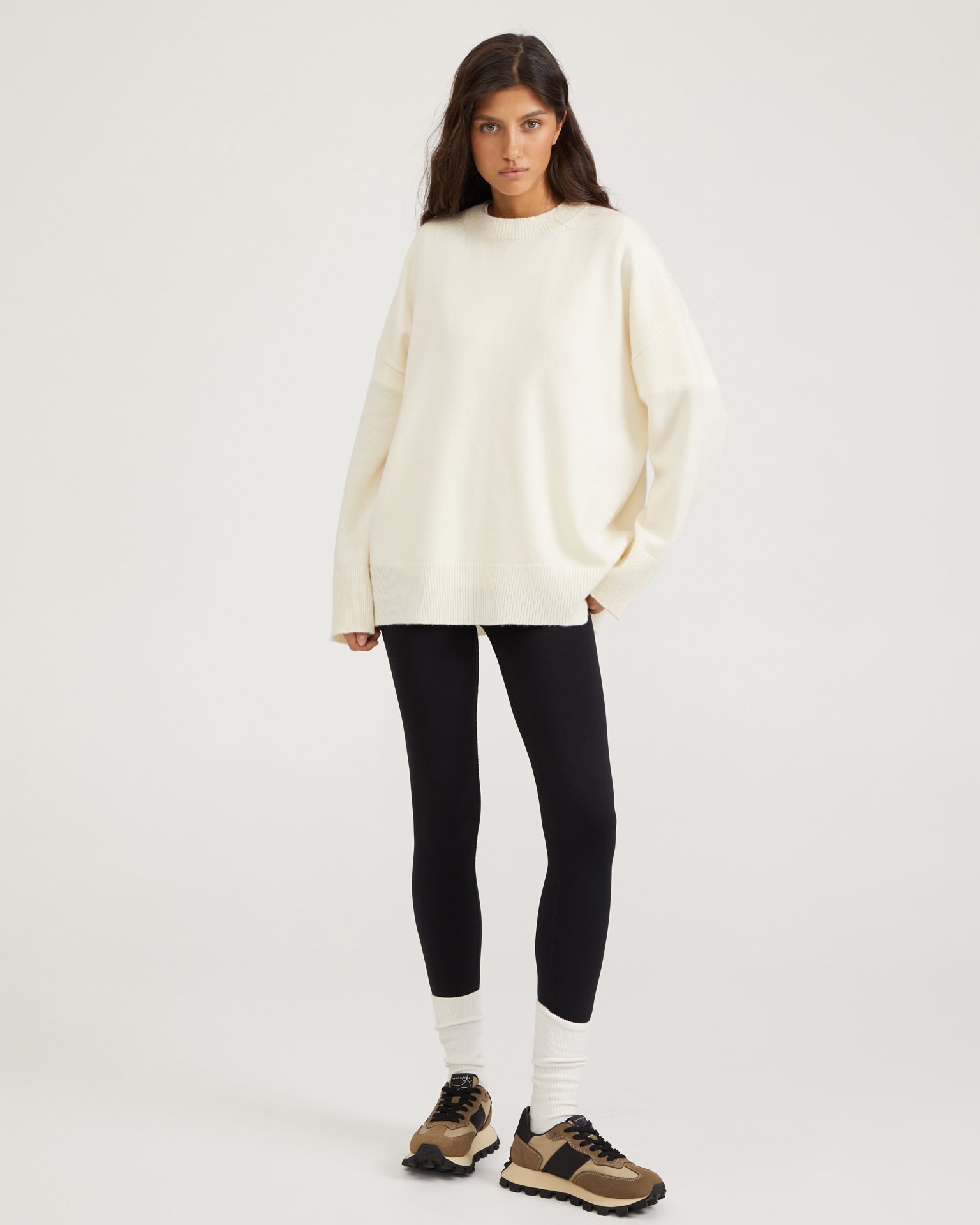 Trainers, Khaki — photo 2
