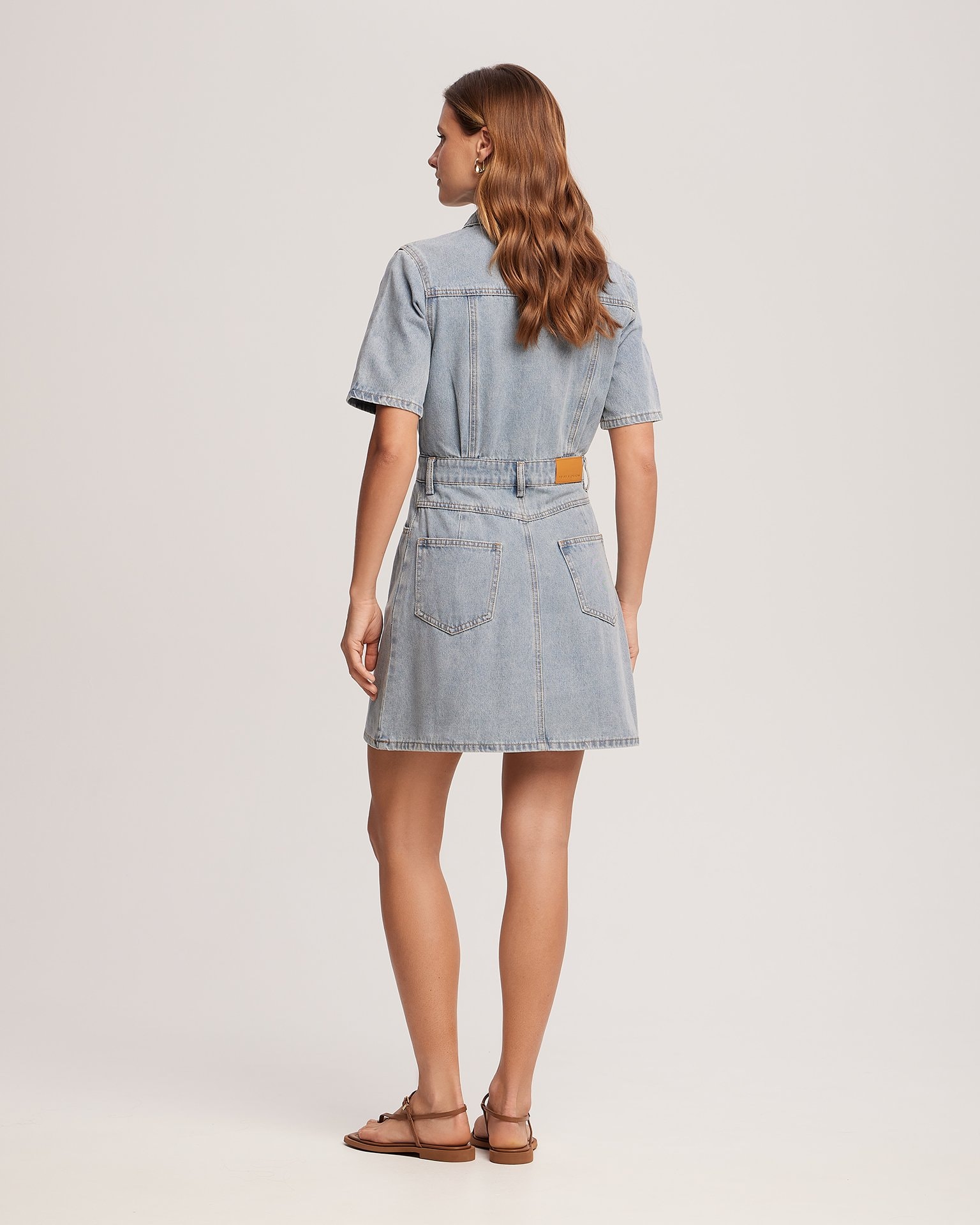 Denim dress, Blue — photo 5