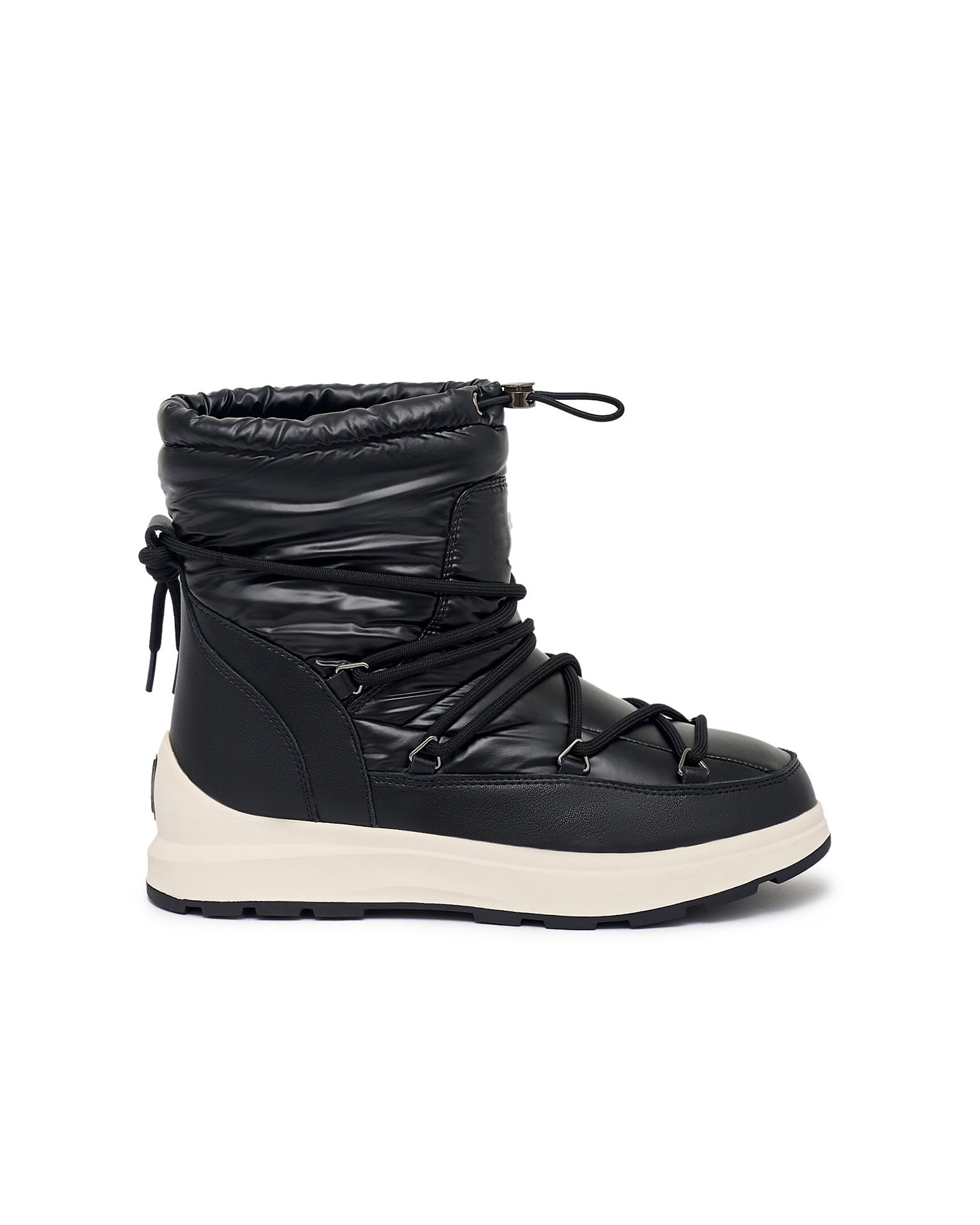 Padded puffer boots, Black — photo 6
