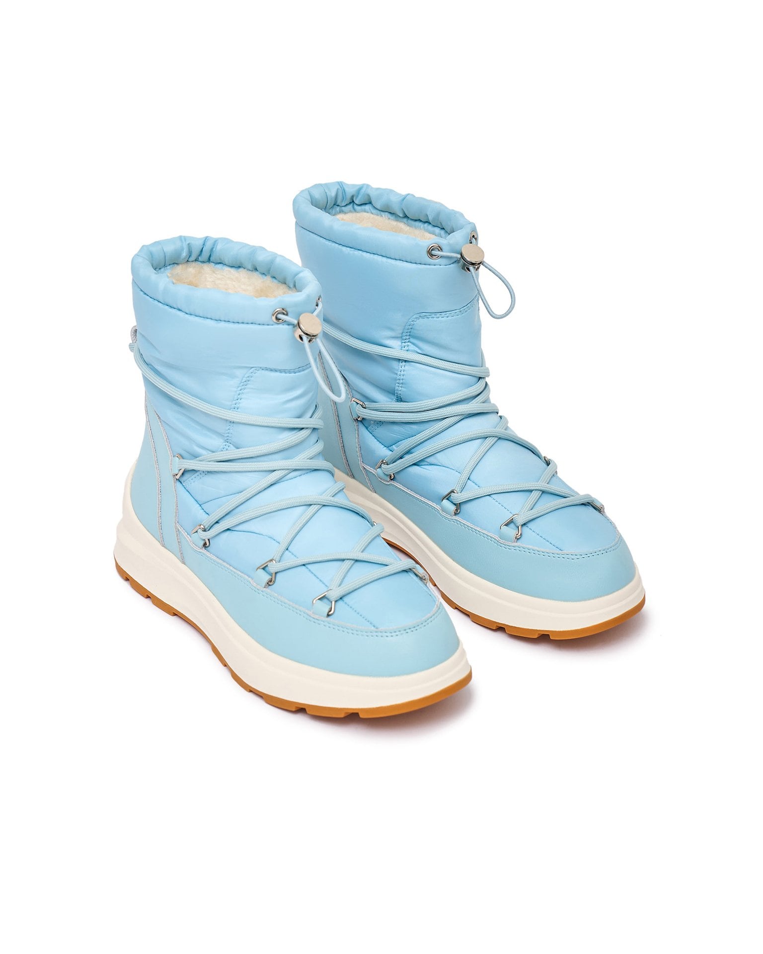 Insulated puffer boots