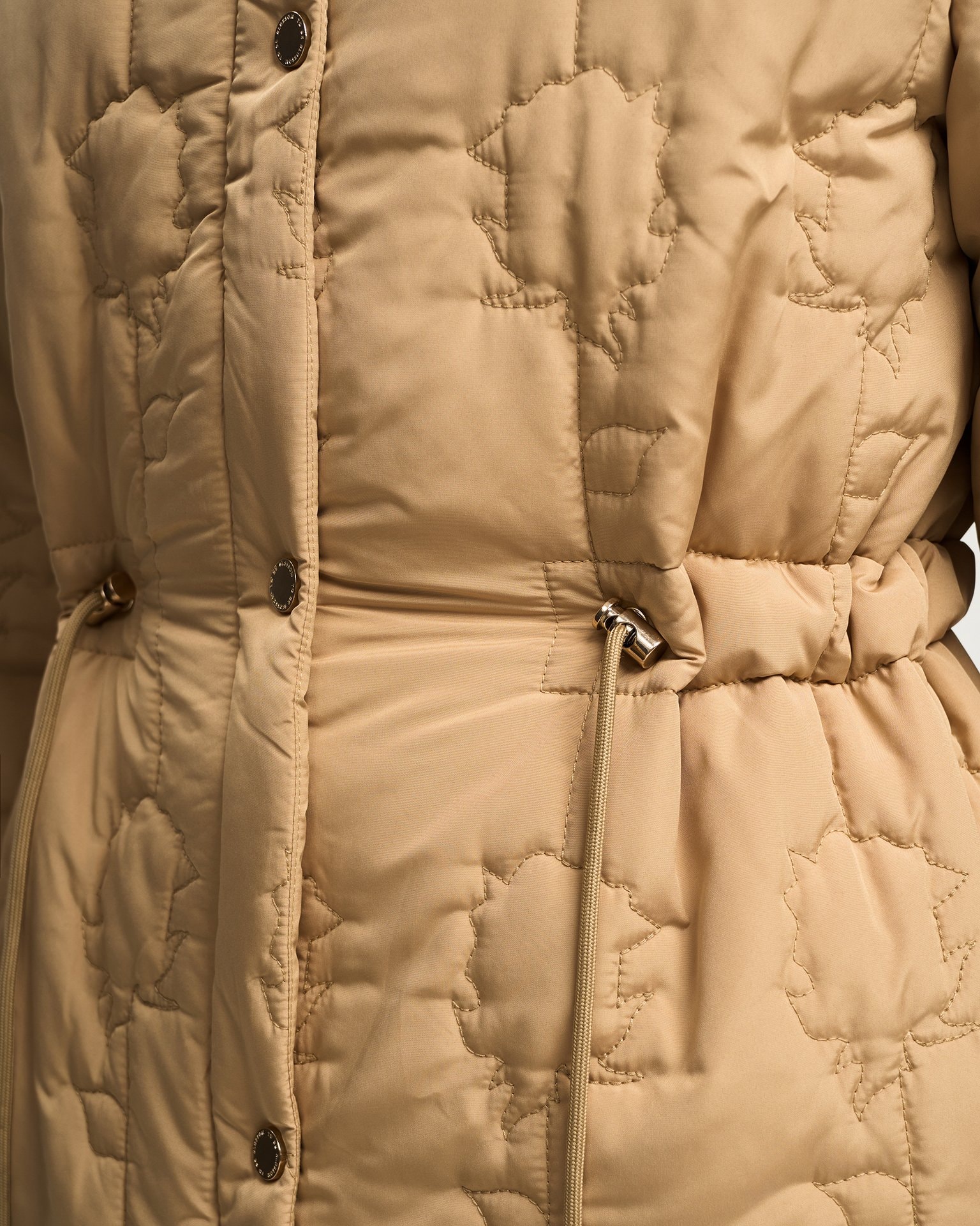 Jacket with designer 'Rose' quilting, Brown — photo 8