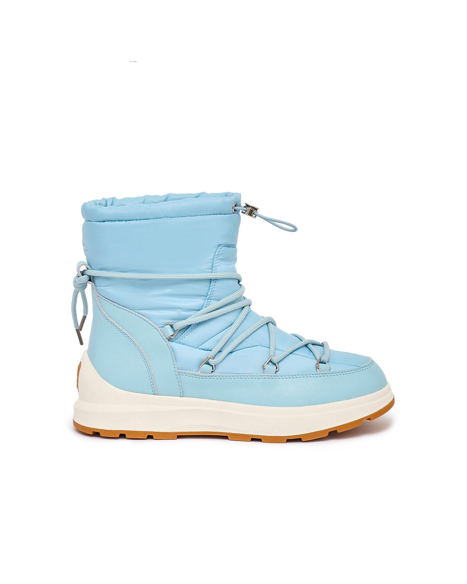 Insulated puffer boots, Sky Blue — photo 5