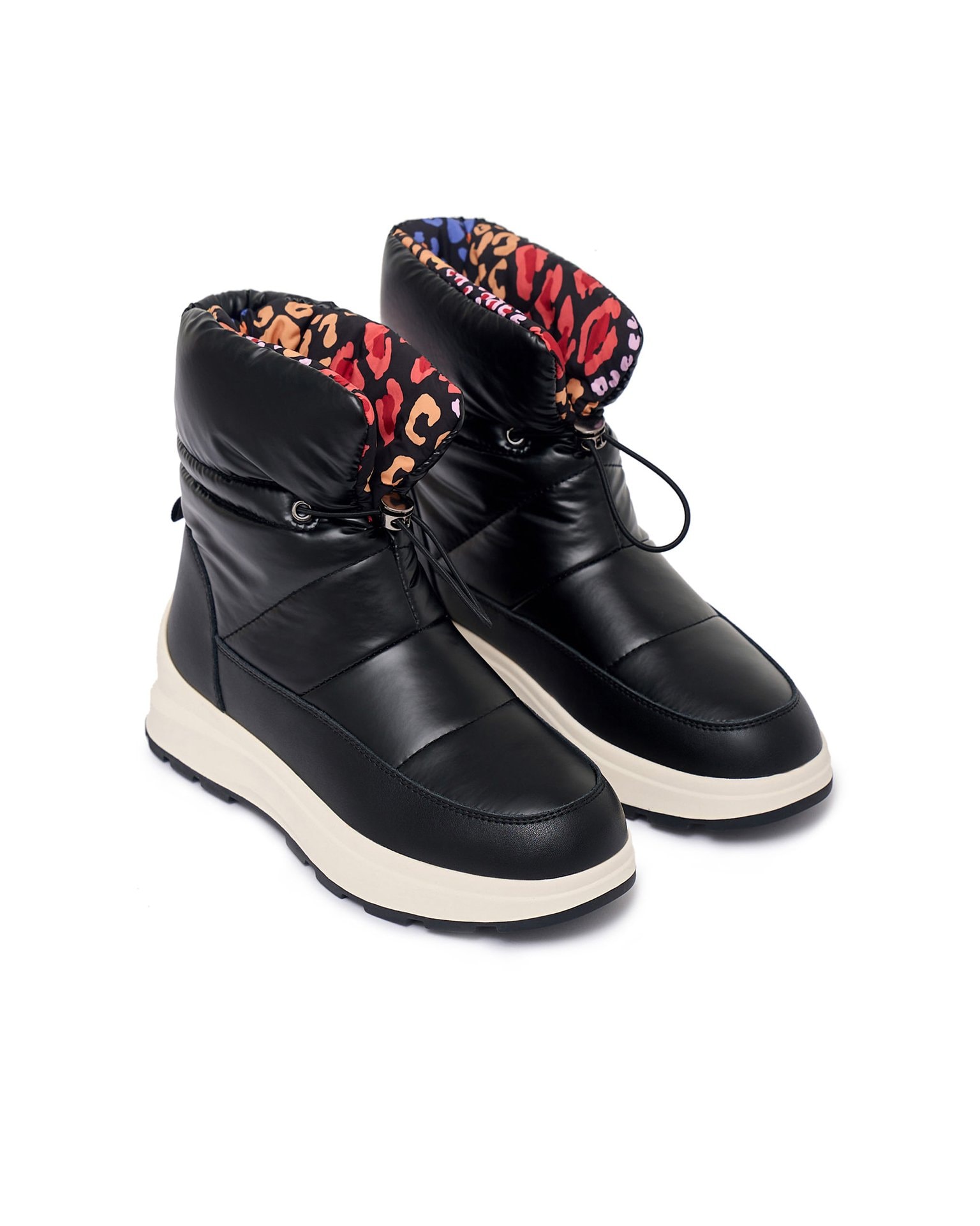 Limited Edition Jungle Puff Boots, Black