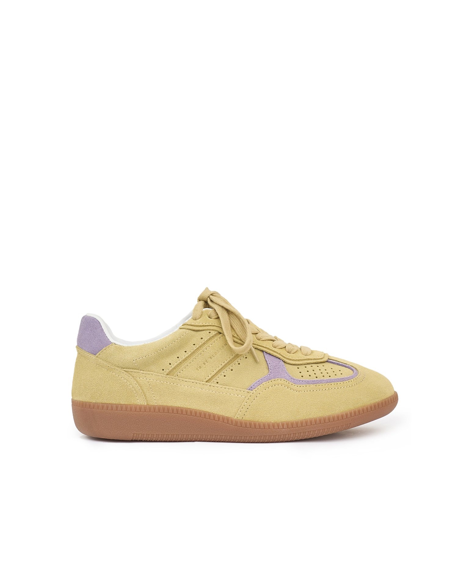 Suede sneakers, Yellow — photo 6