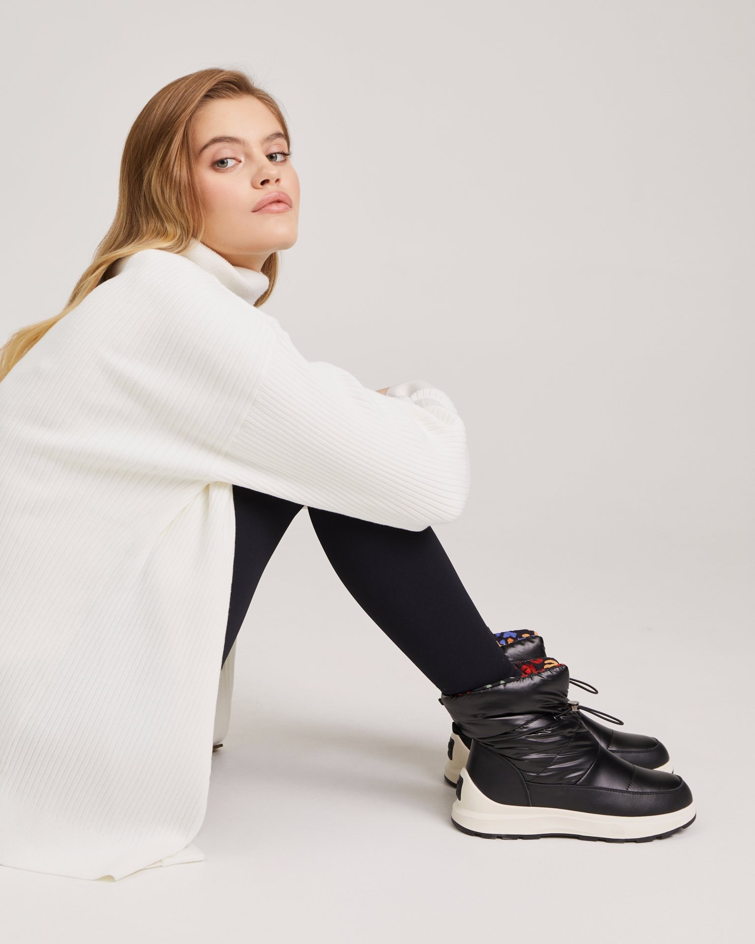 Limited Edition Jungle Puff Boots, Black — photo 3