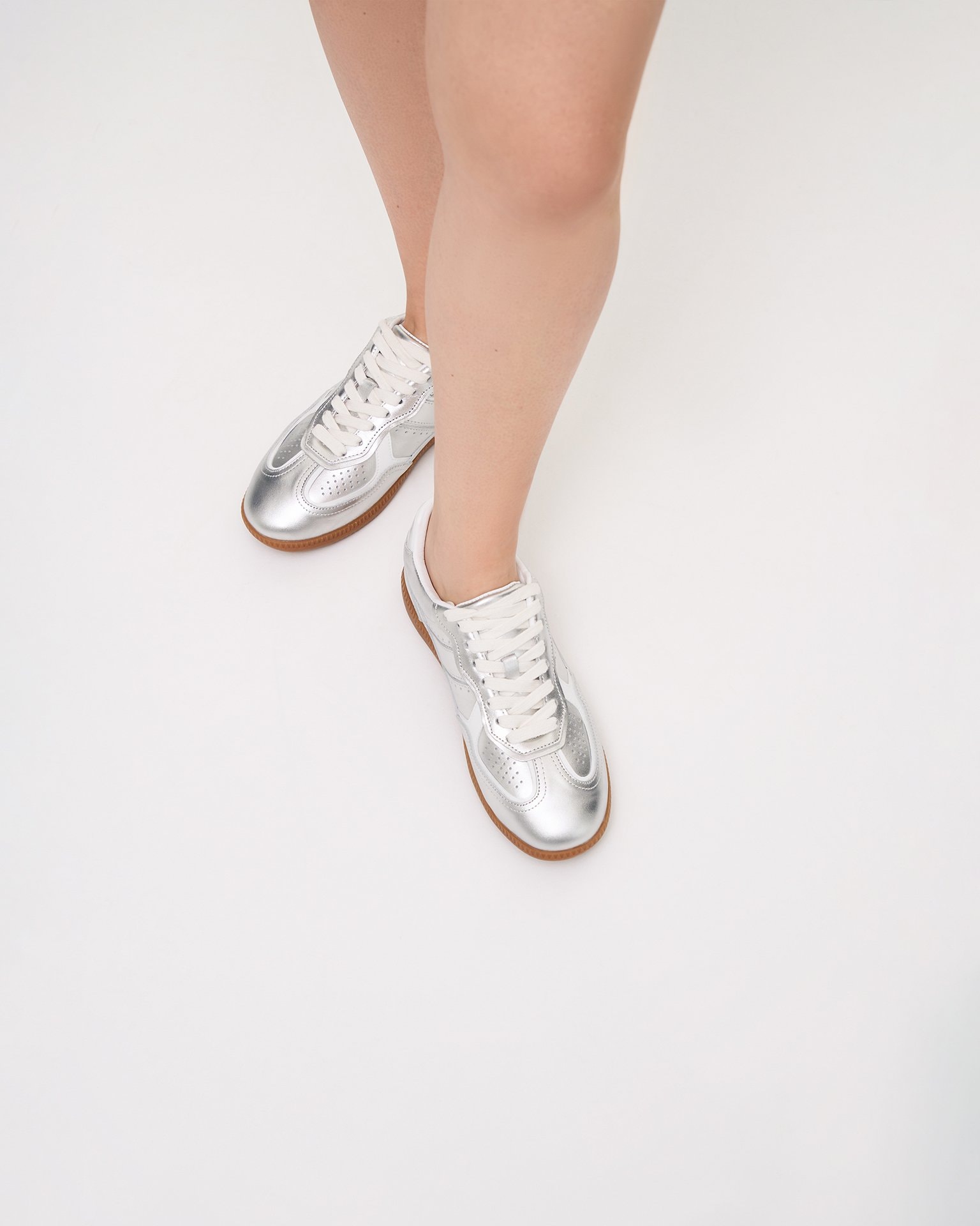 Silver trainers, Silver — photo 2