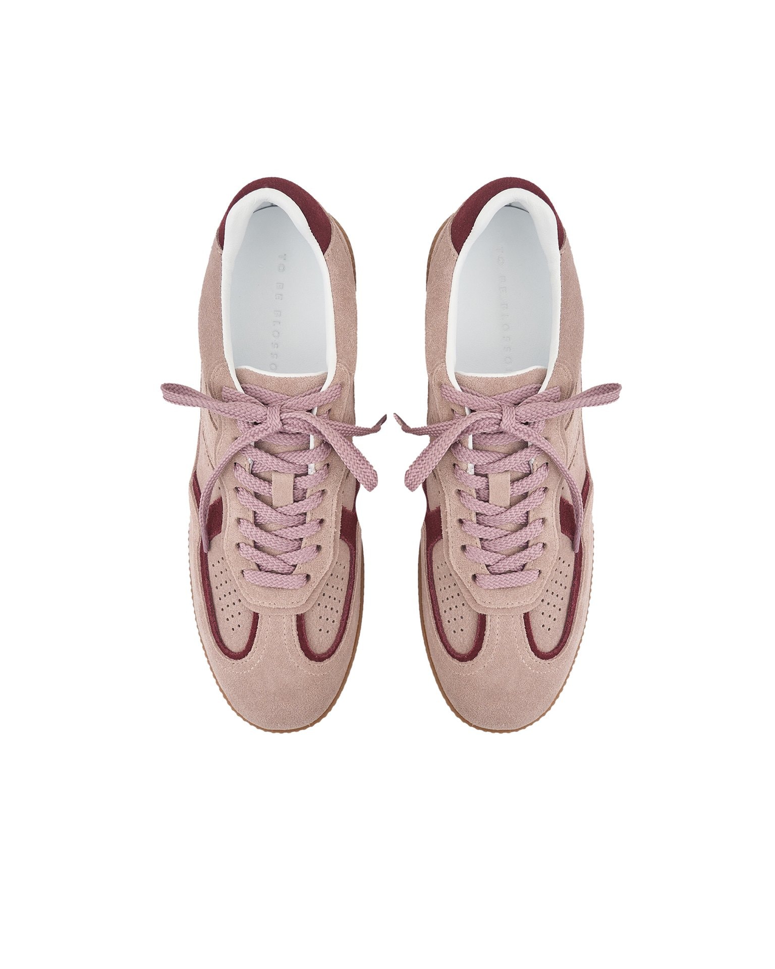 Pink suede trainers, Pink — photo 6