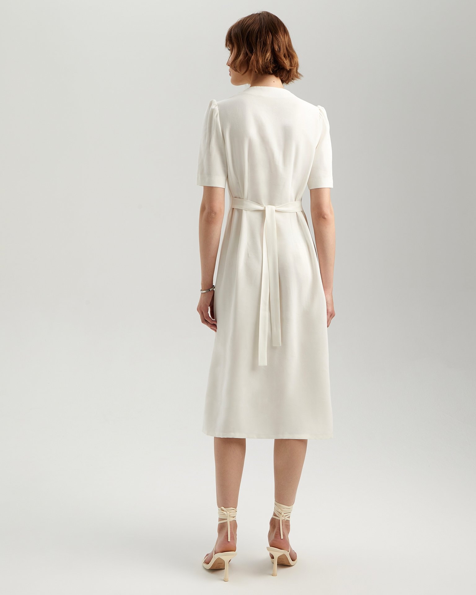 Midi dress, White — photo 2