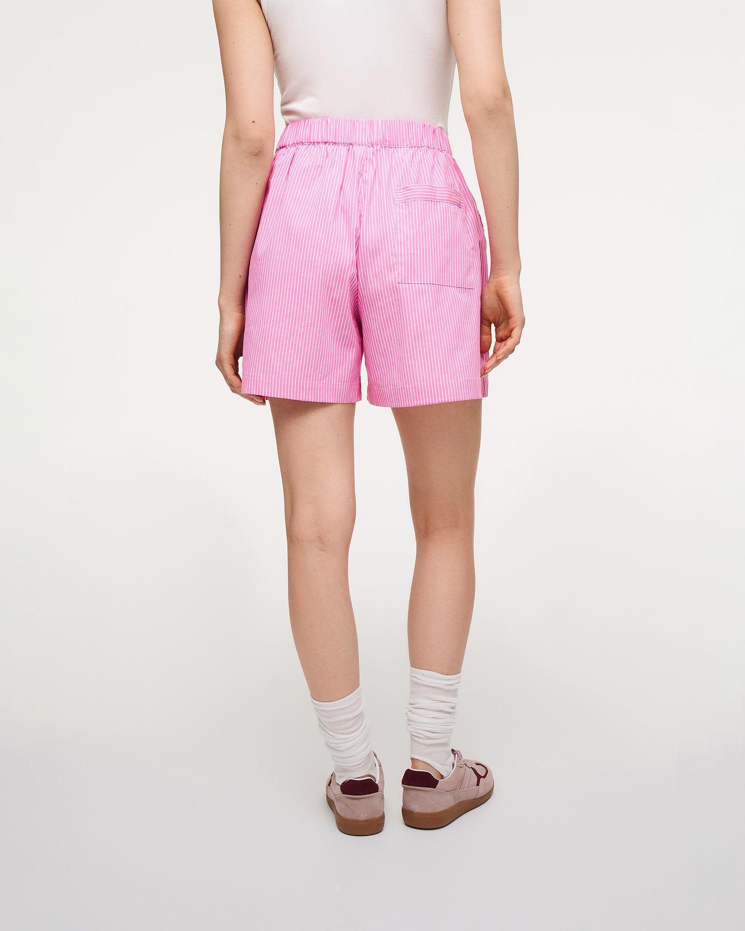 Pink suede trainers, Pink — photo 4