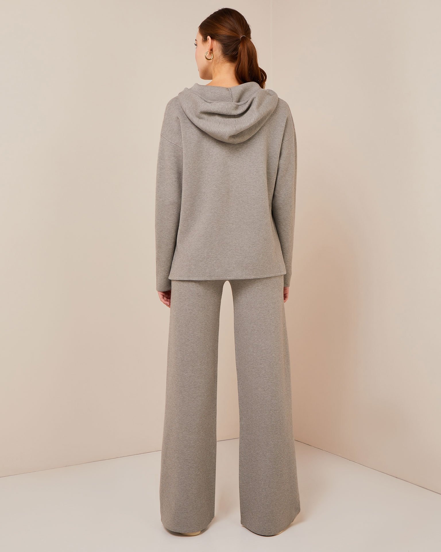 An oversize trouser suit, Grey — photo 3