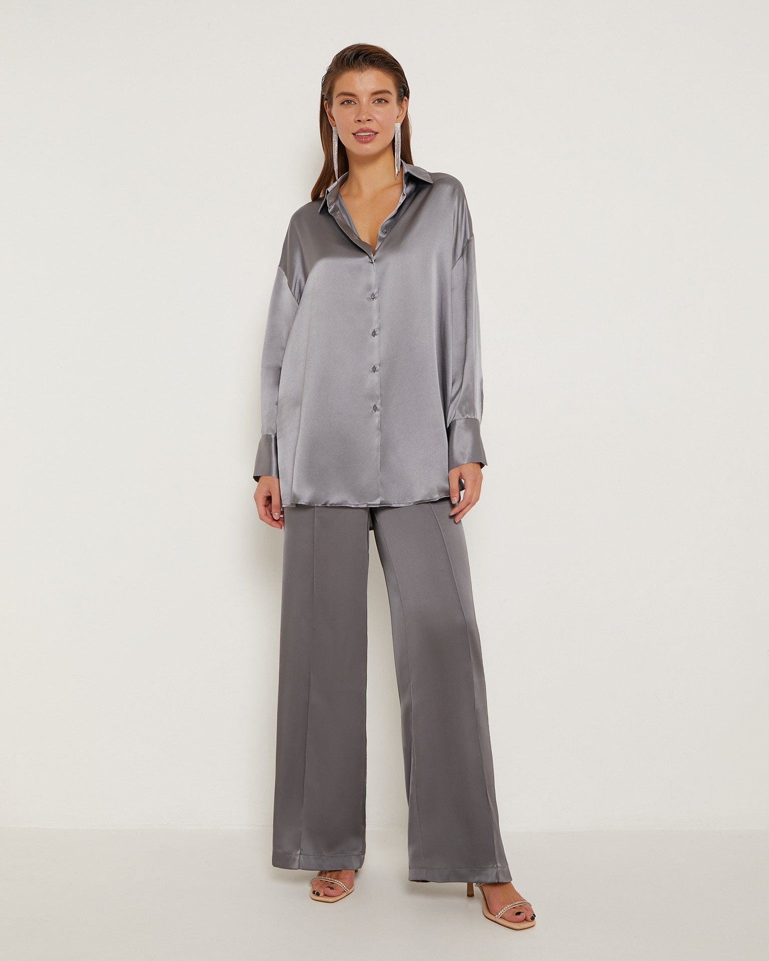 Classic shirt, Graphite — photo 2