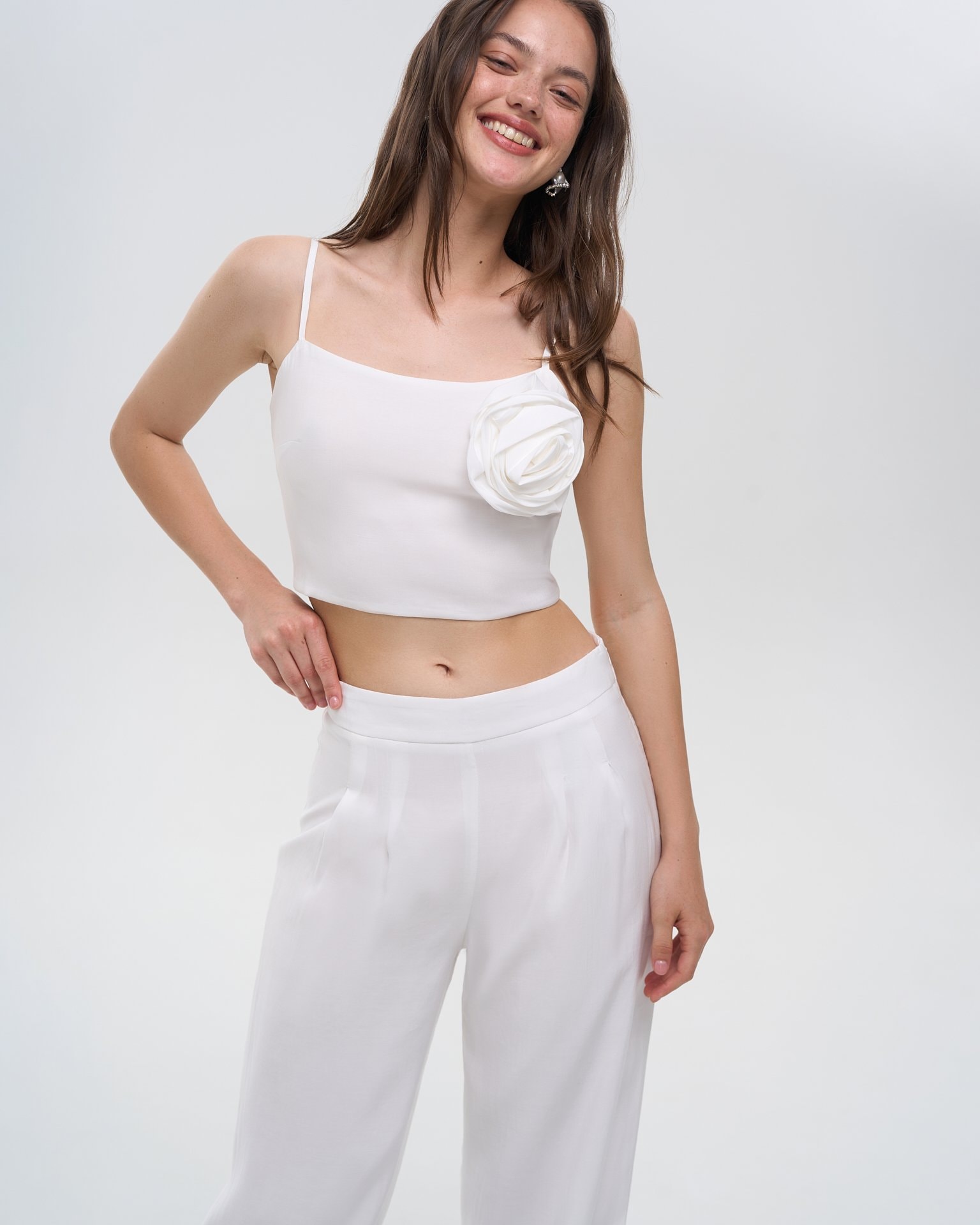 Camisole Top, White — photo 2