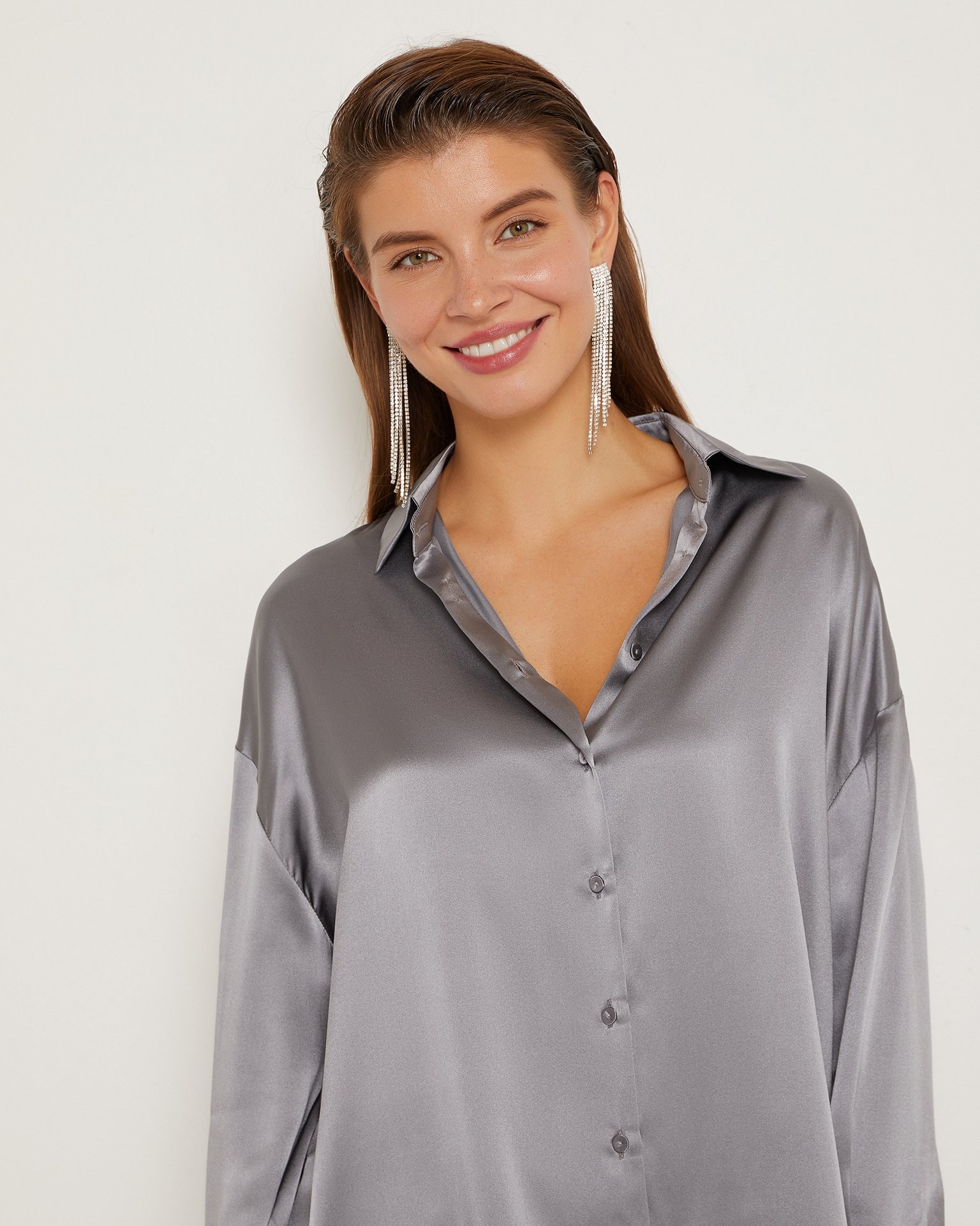 Classic shirt, Graphite — photo 5