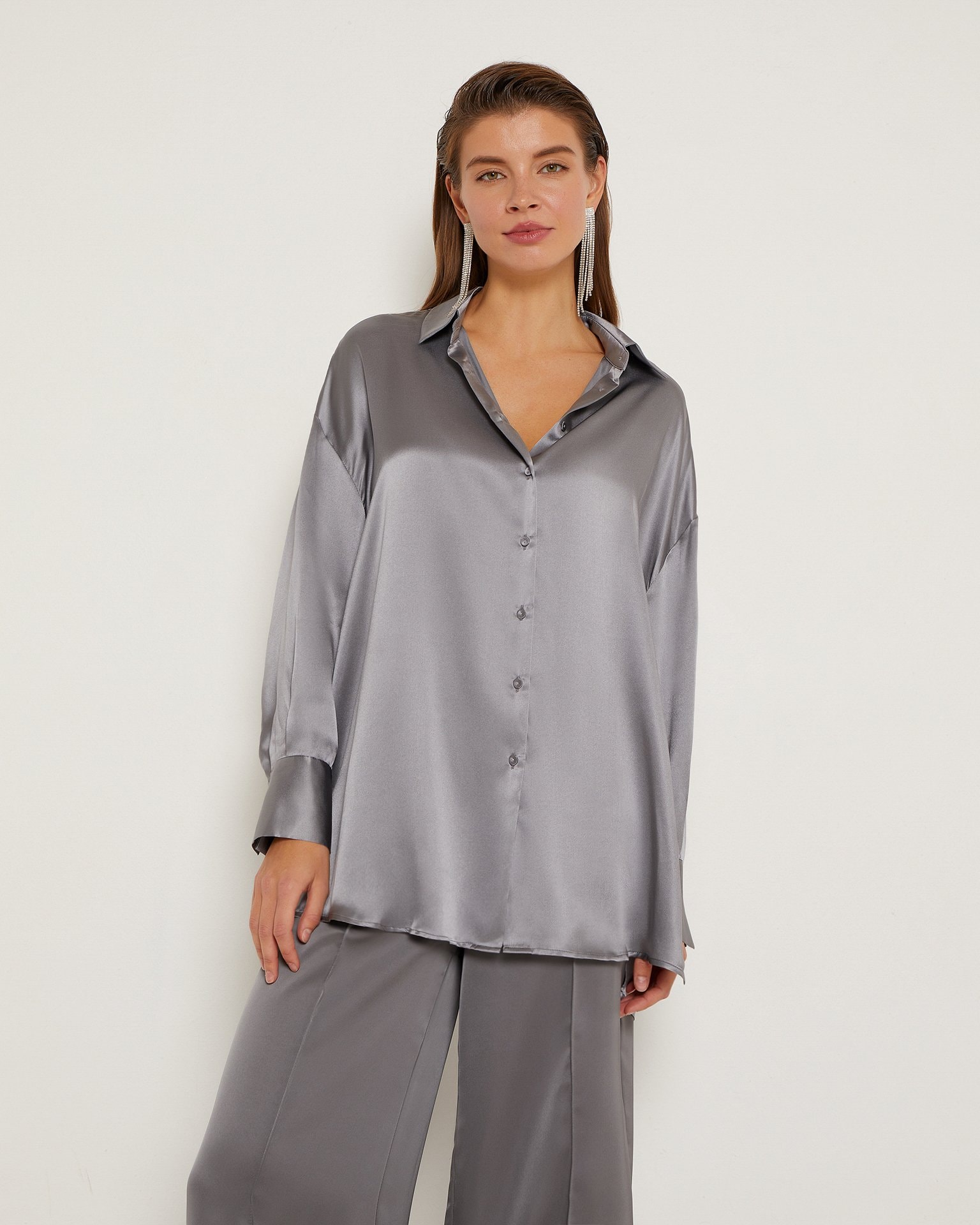 Classic shirt, Graphite — photo 3
