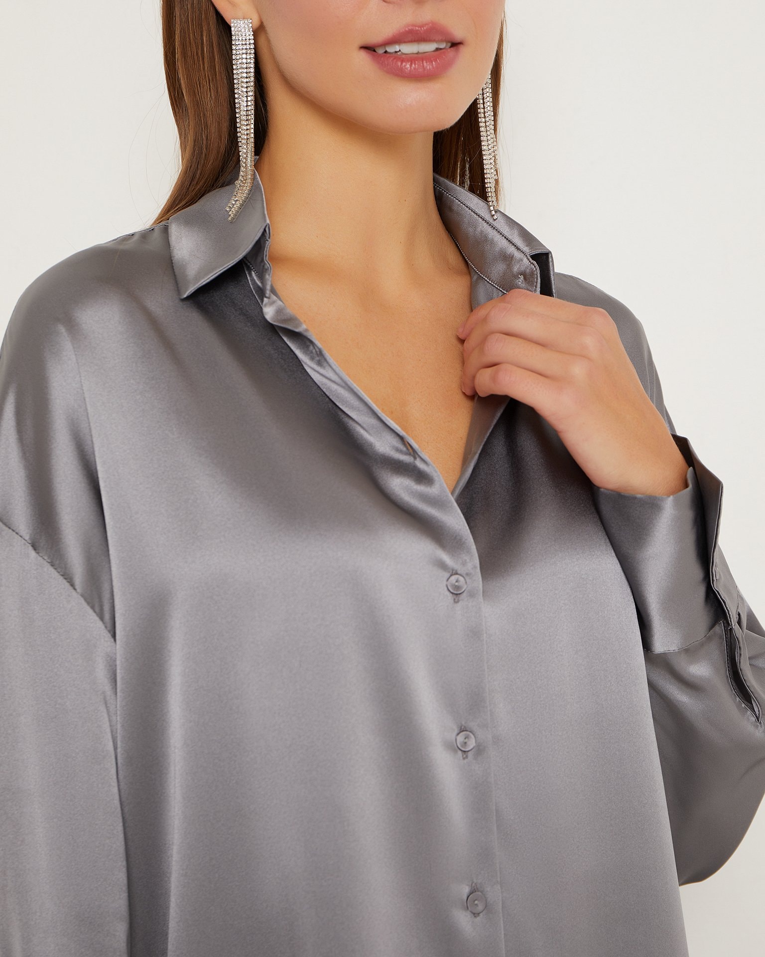 Classic shirt, Graphite — photo 6