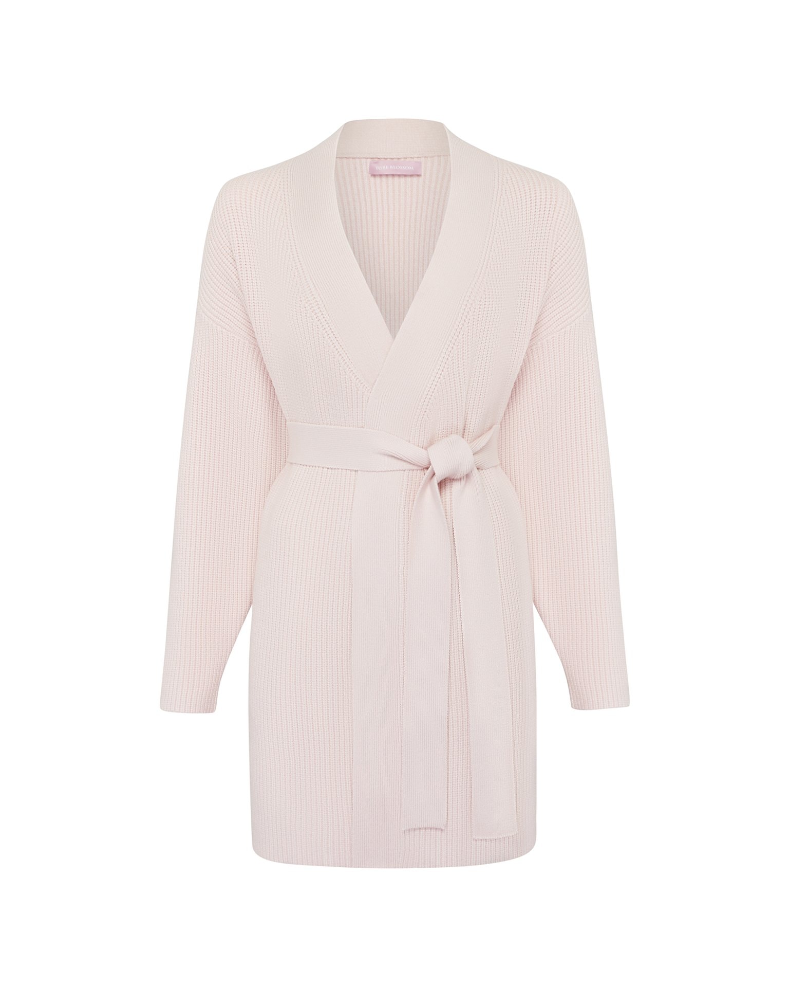 Buttonless cardigan, Pink — photo 8