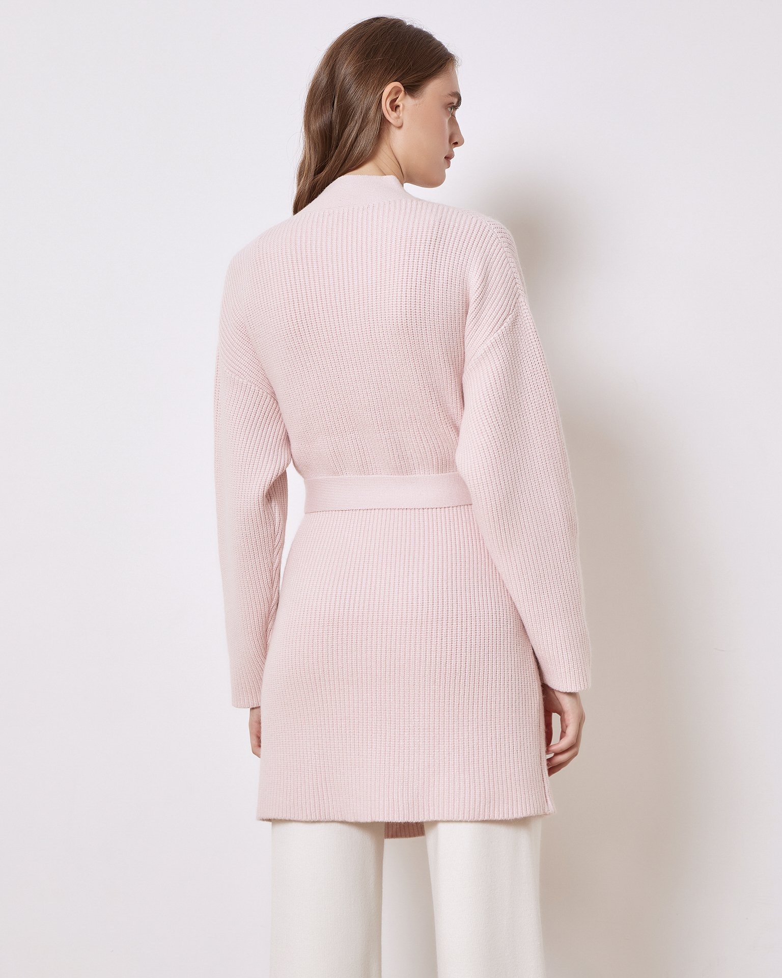 Buttonless cardigan, Pink — photo 3