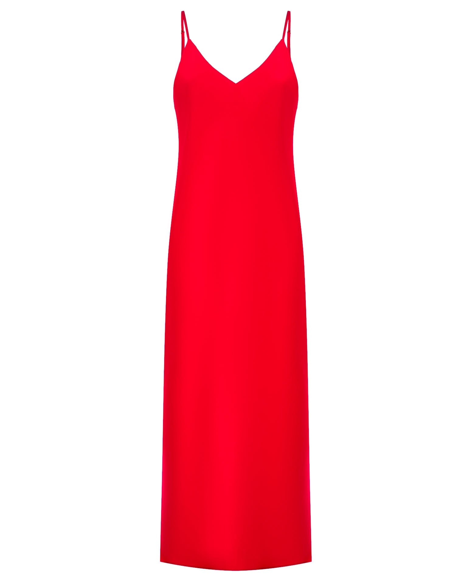Slip Dress, Red — photo 10