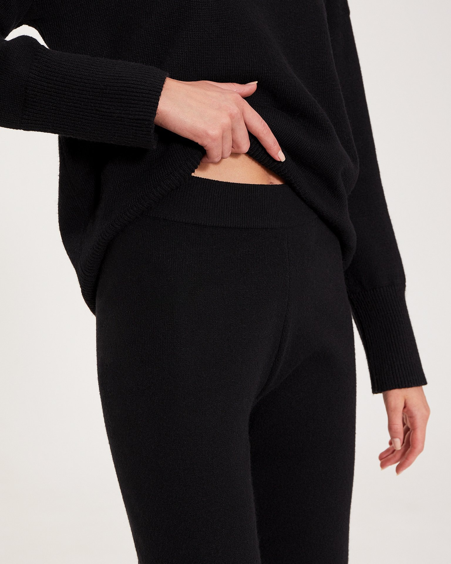 Wool and Cashmere Suit, Black — photo 5