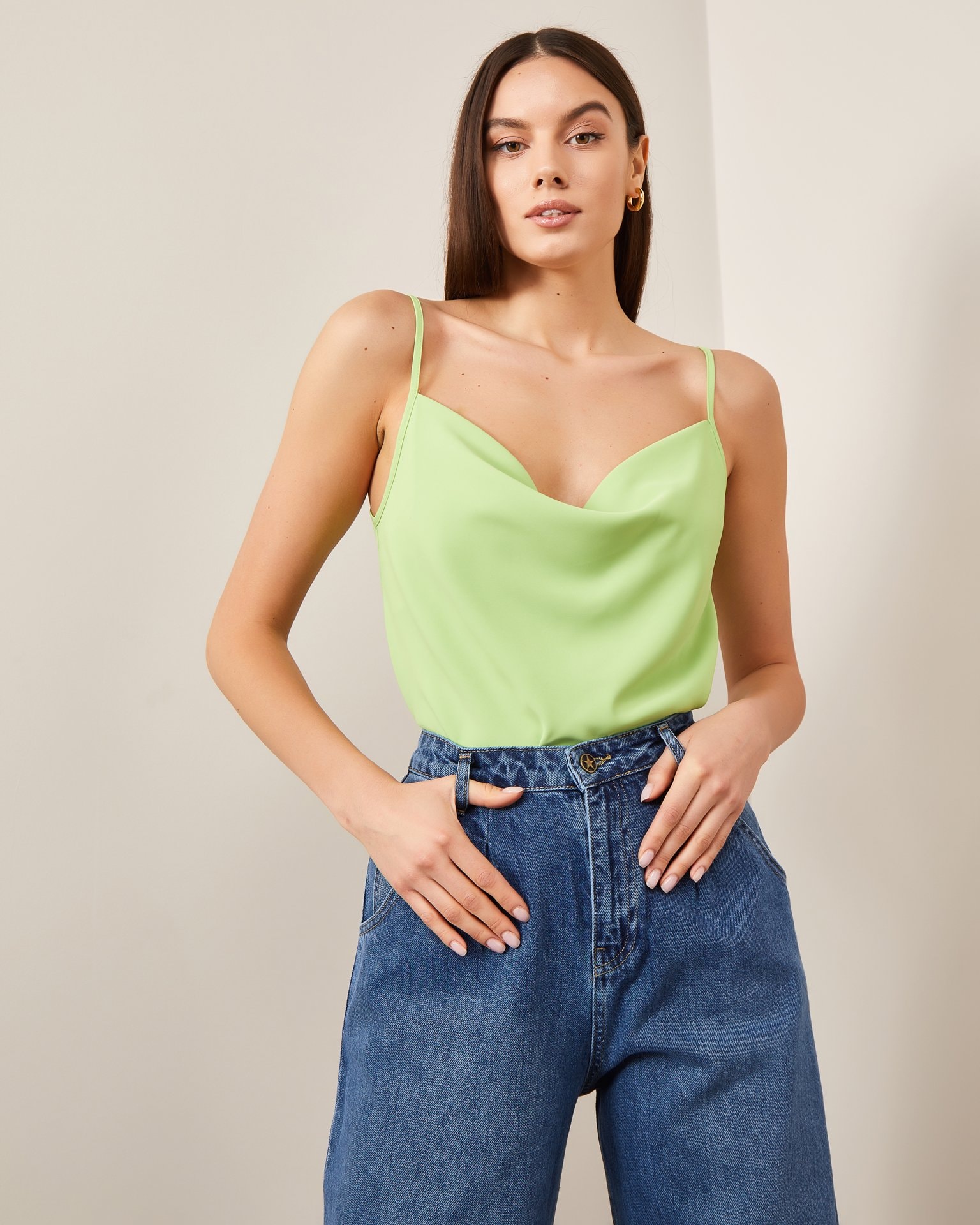 Denim banana jeans, Sky blue — photo 5