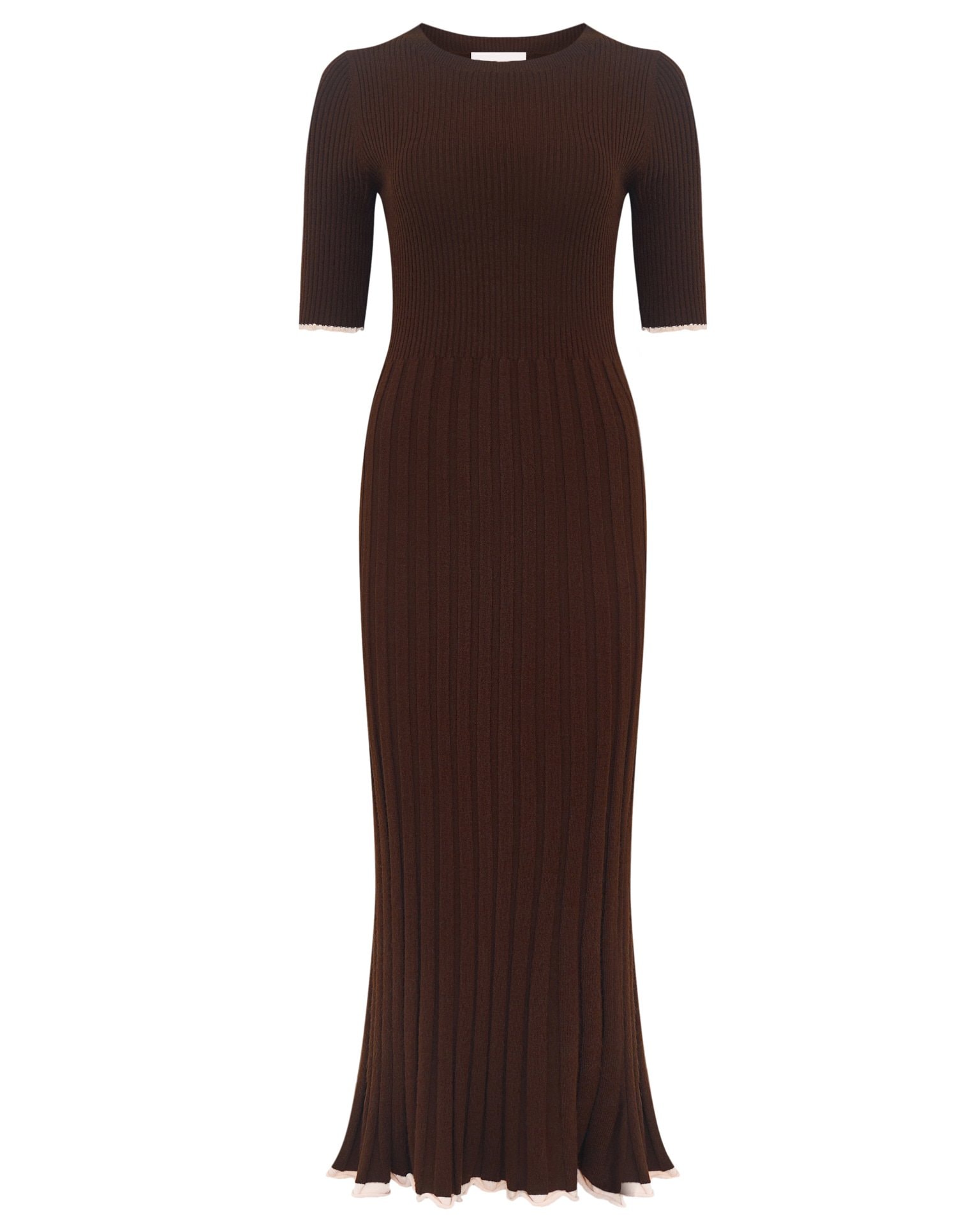 Tube Dress, Dark Brown — photo 7