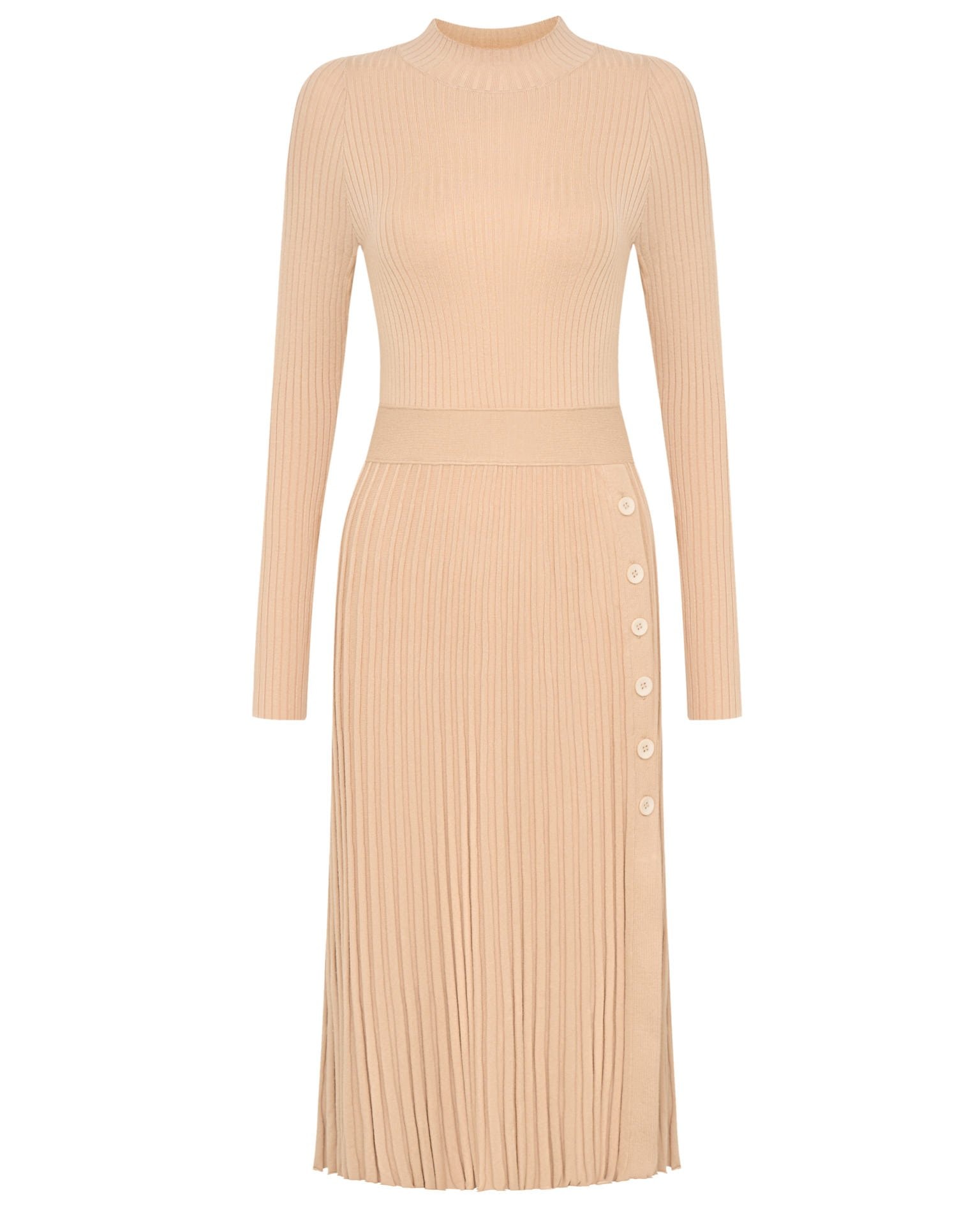 Beige dress, Beige — photo 7