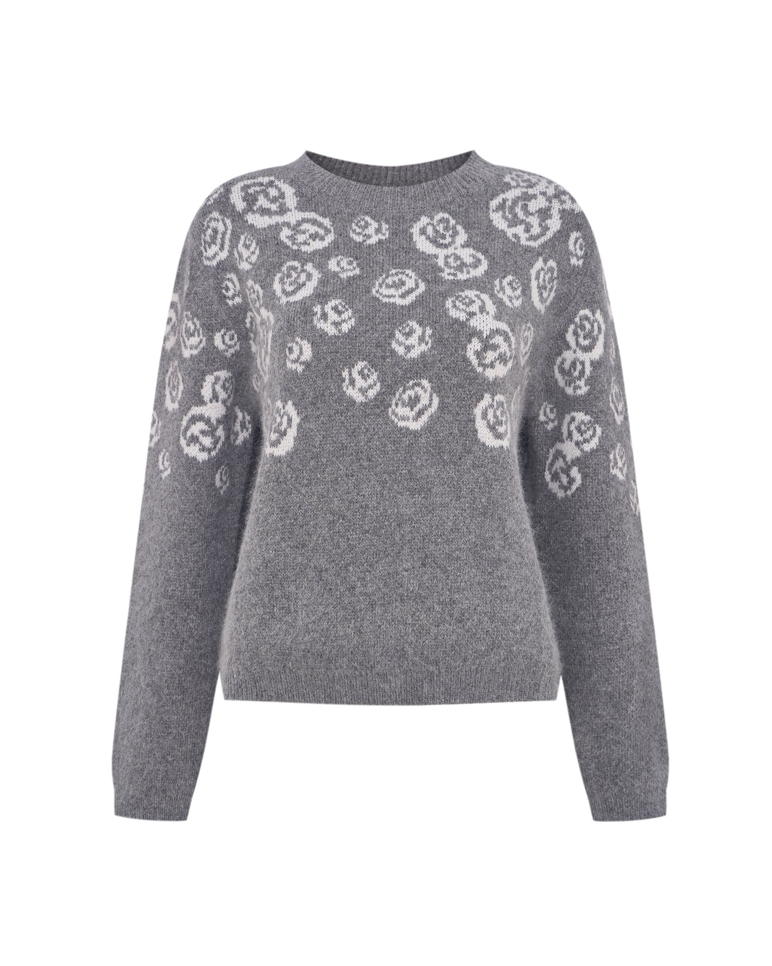 Blended wool jumper, Grey — photo 7
