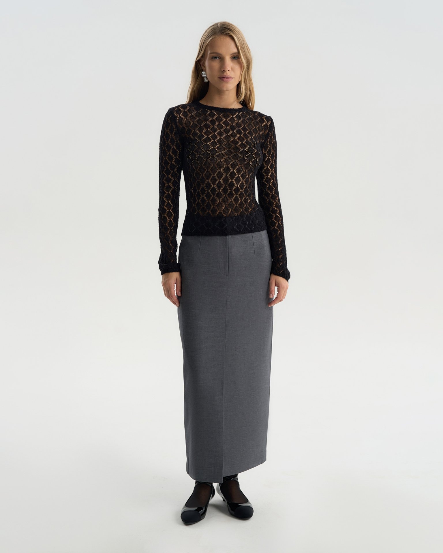 Wool jumper, Black — photo 2