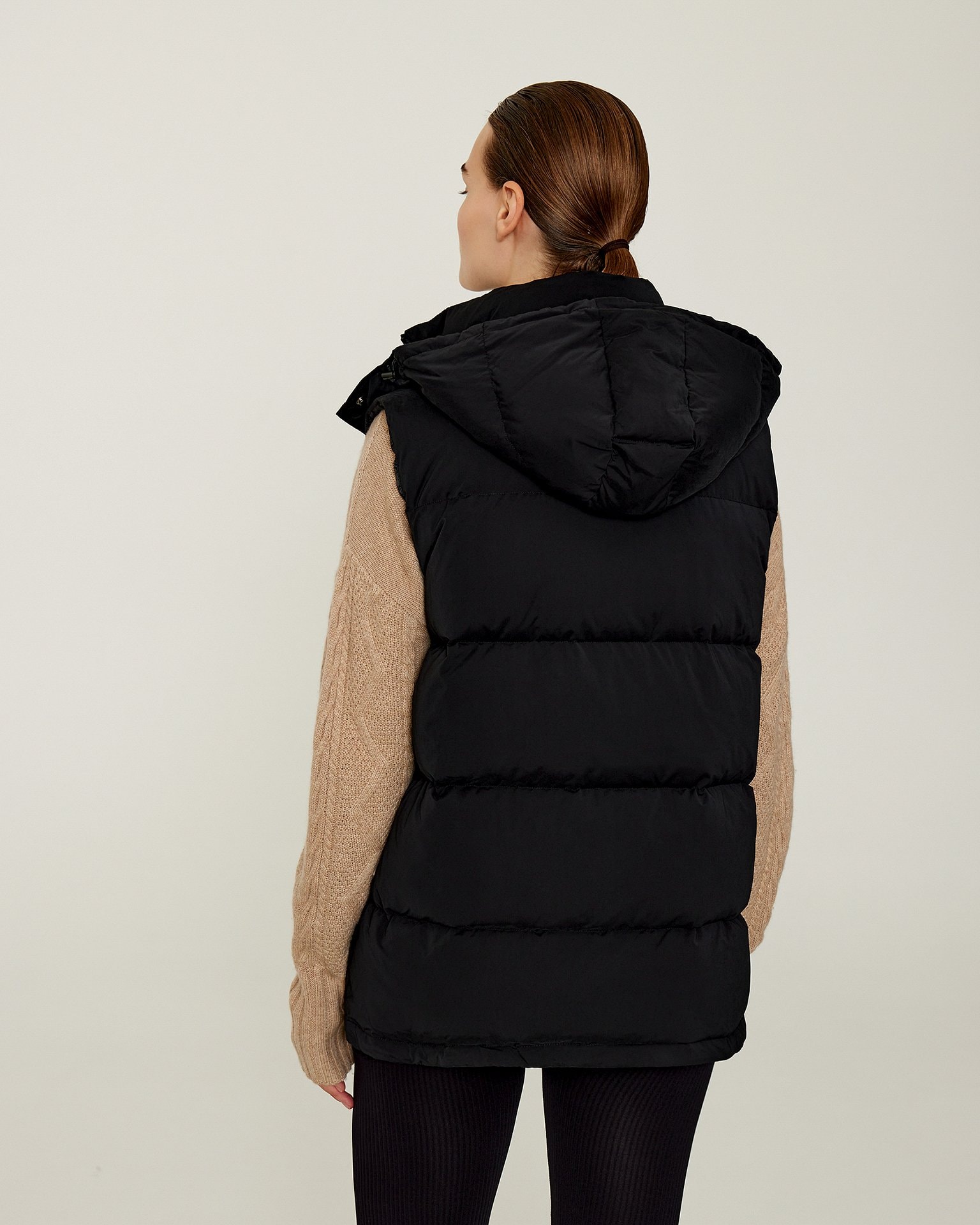 Black vest, Black — photo 3