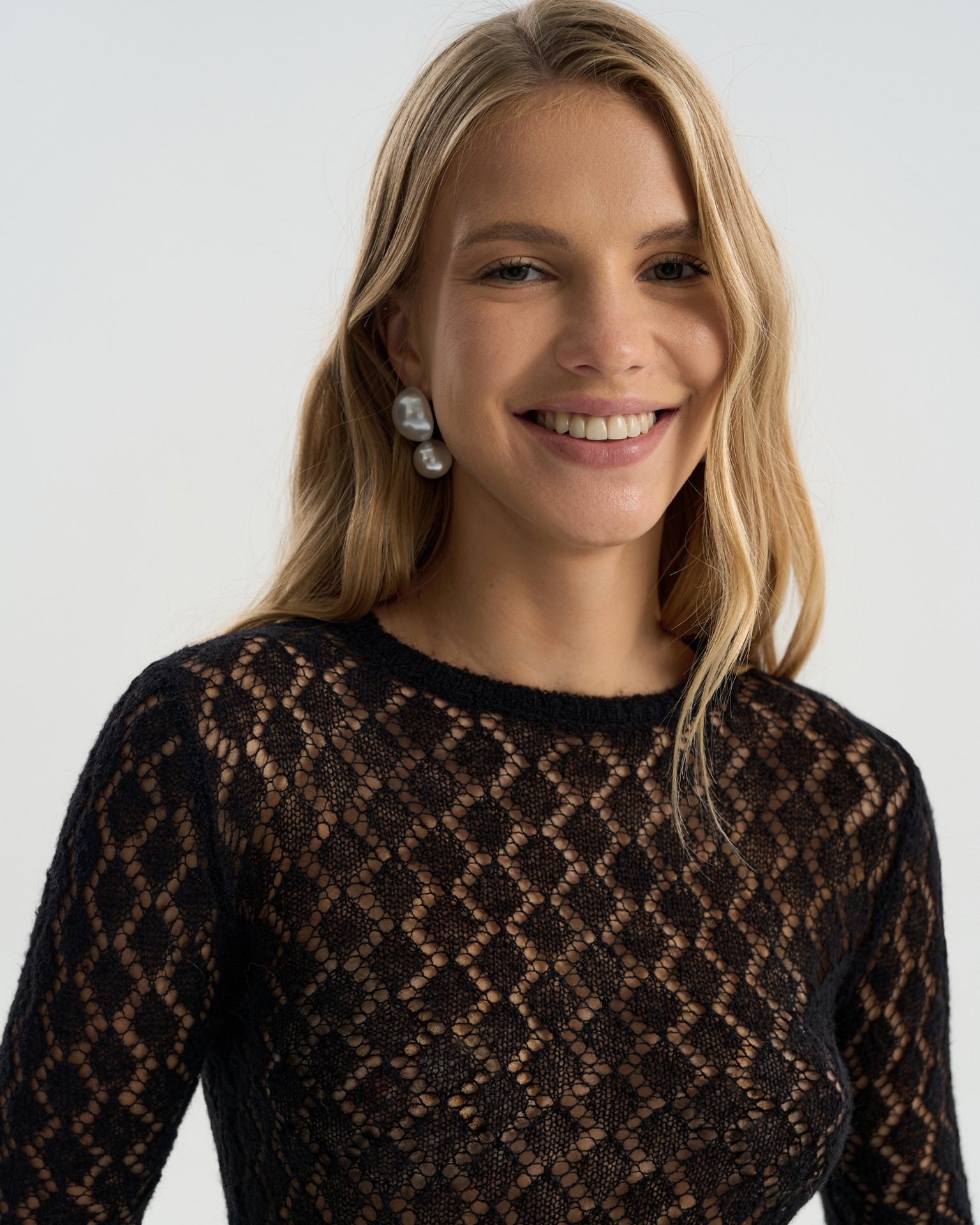 Wool jumper, Black — photo 5