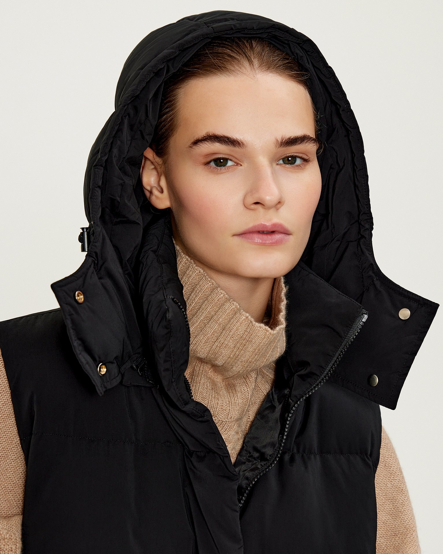 Black vest, Black — photo 6