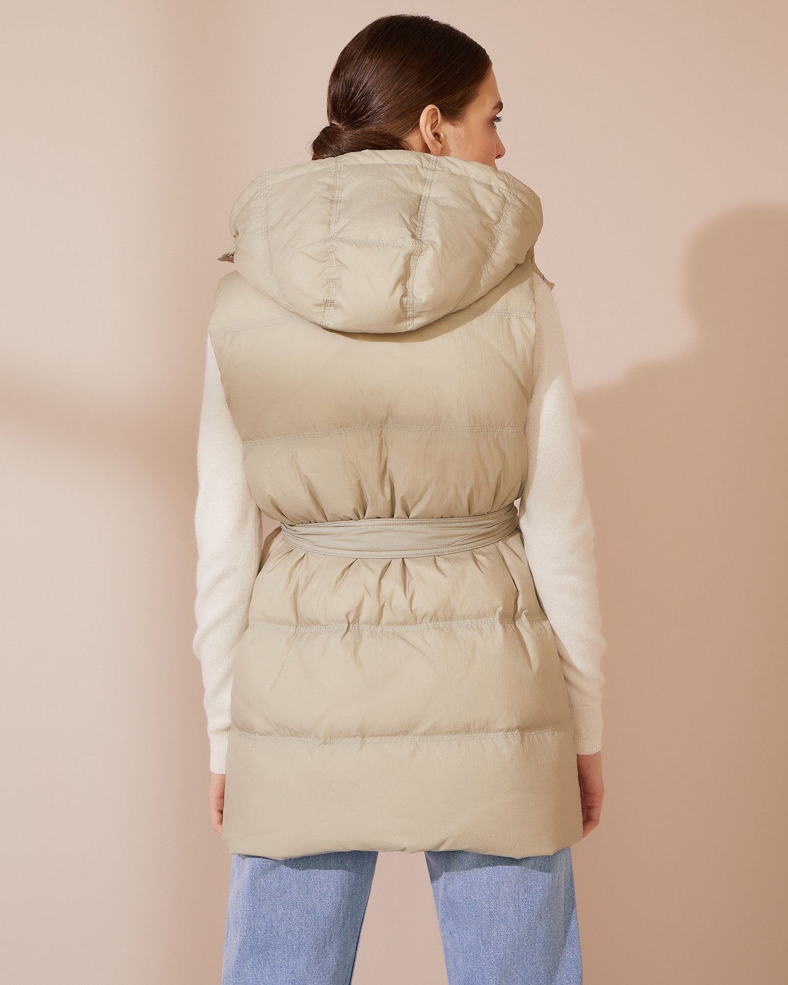 Transformable gilet, Khaki — photo 3