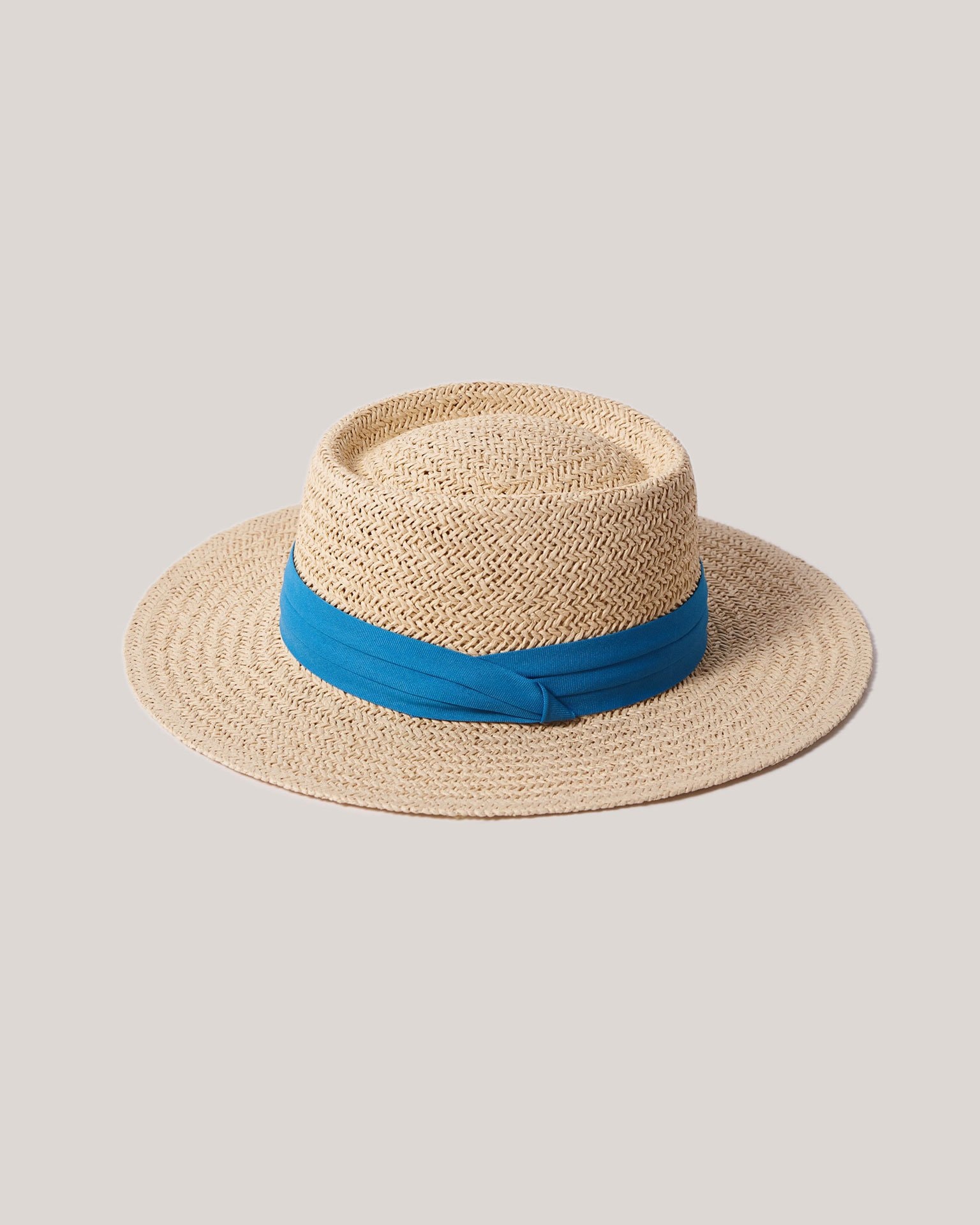 Narrow-brimmed hat, Sky Blue