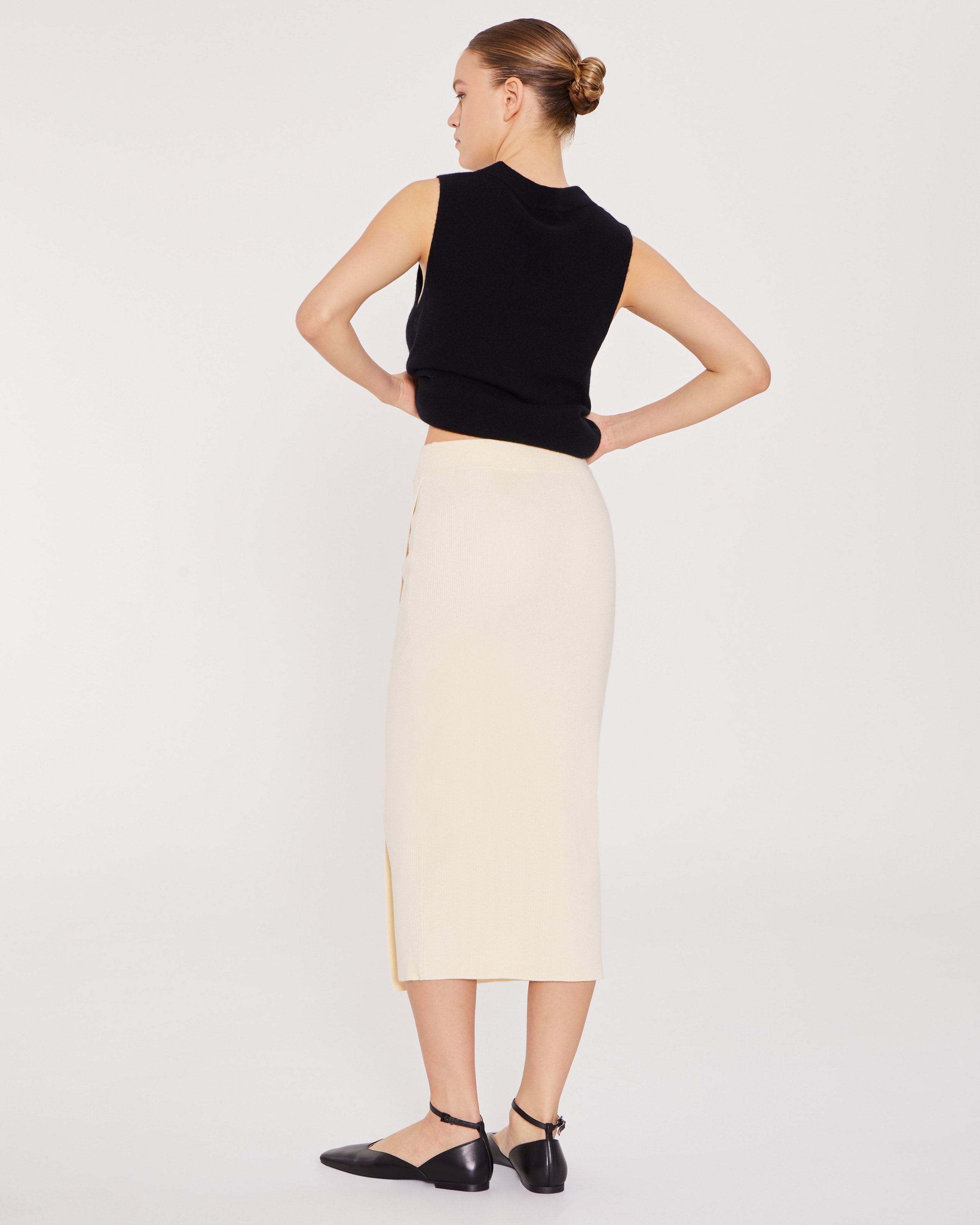 Wrap skirt, Light Beige — photo 6