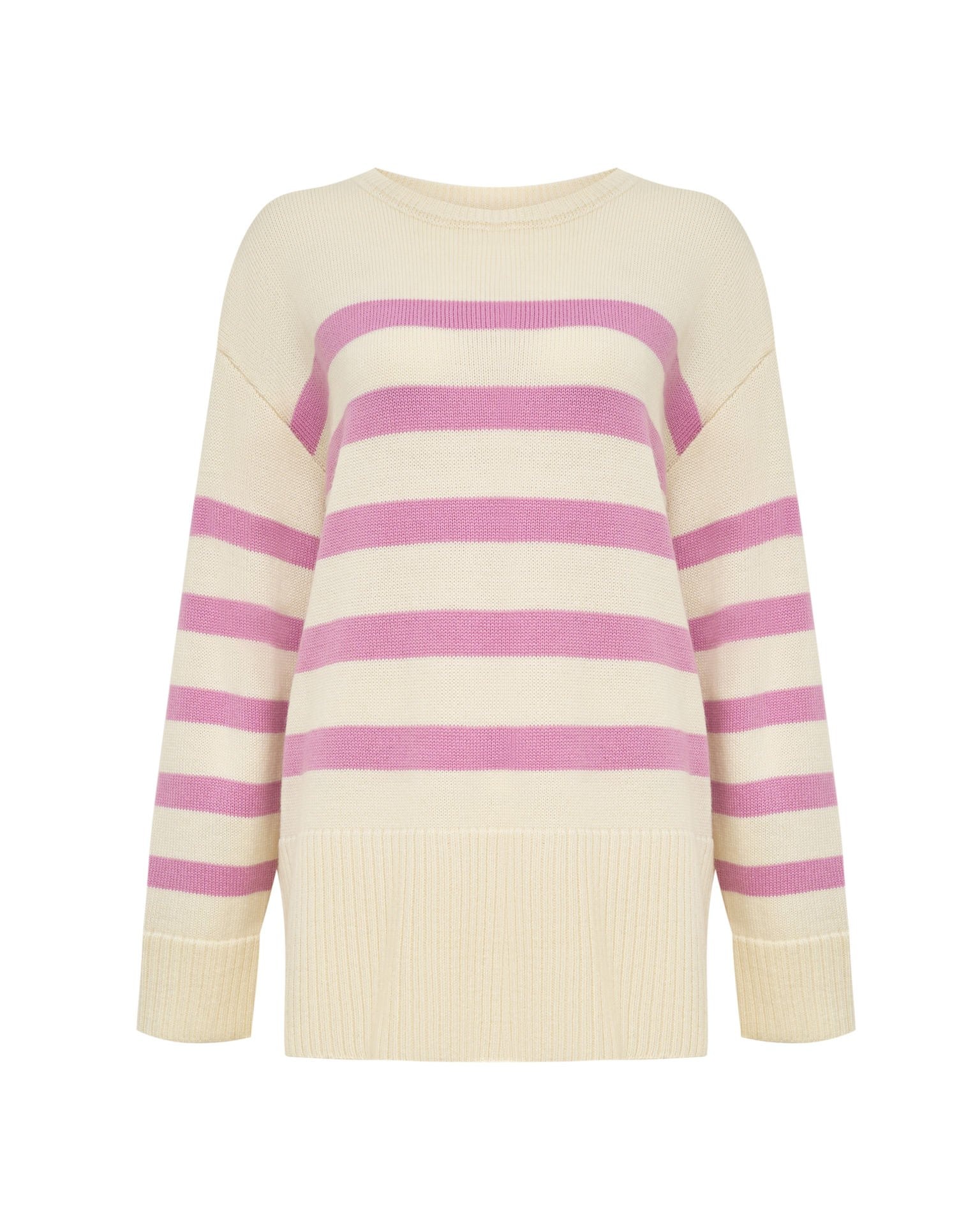 Striped pink jumper, Pink — photo 2