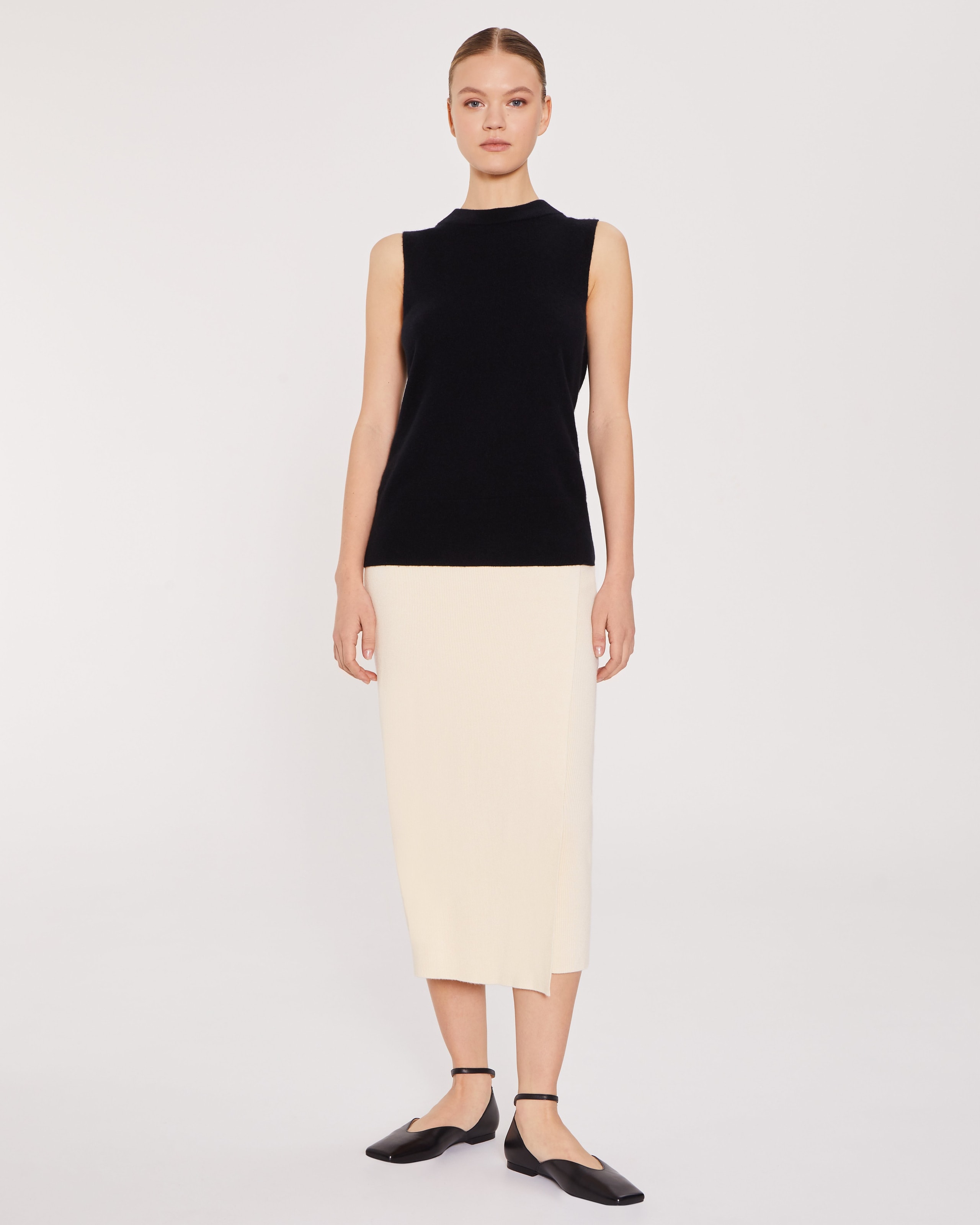 Wrap skirt, Light Beige — photo 4