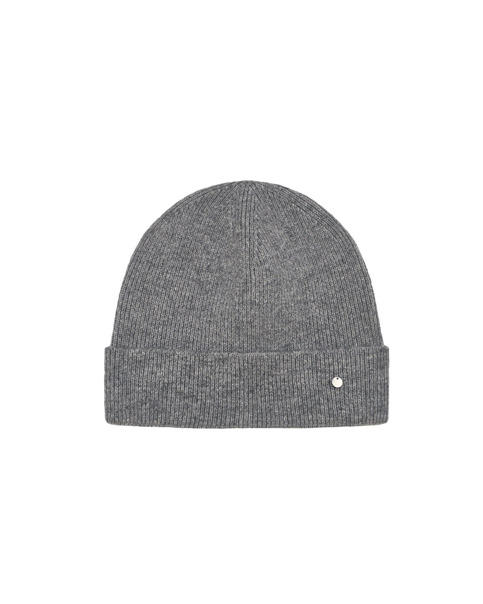 Mixed wool beanie, Grey — photo 4