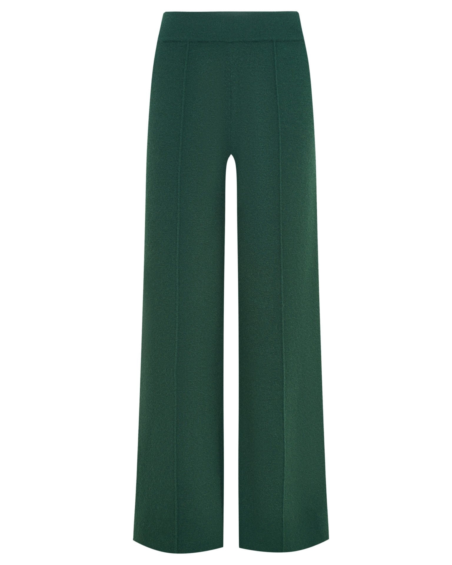 Knitted suit in emerald green, Green — photo 14
