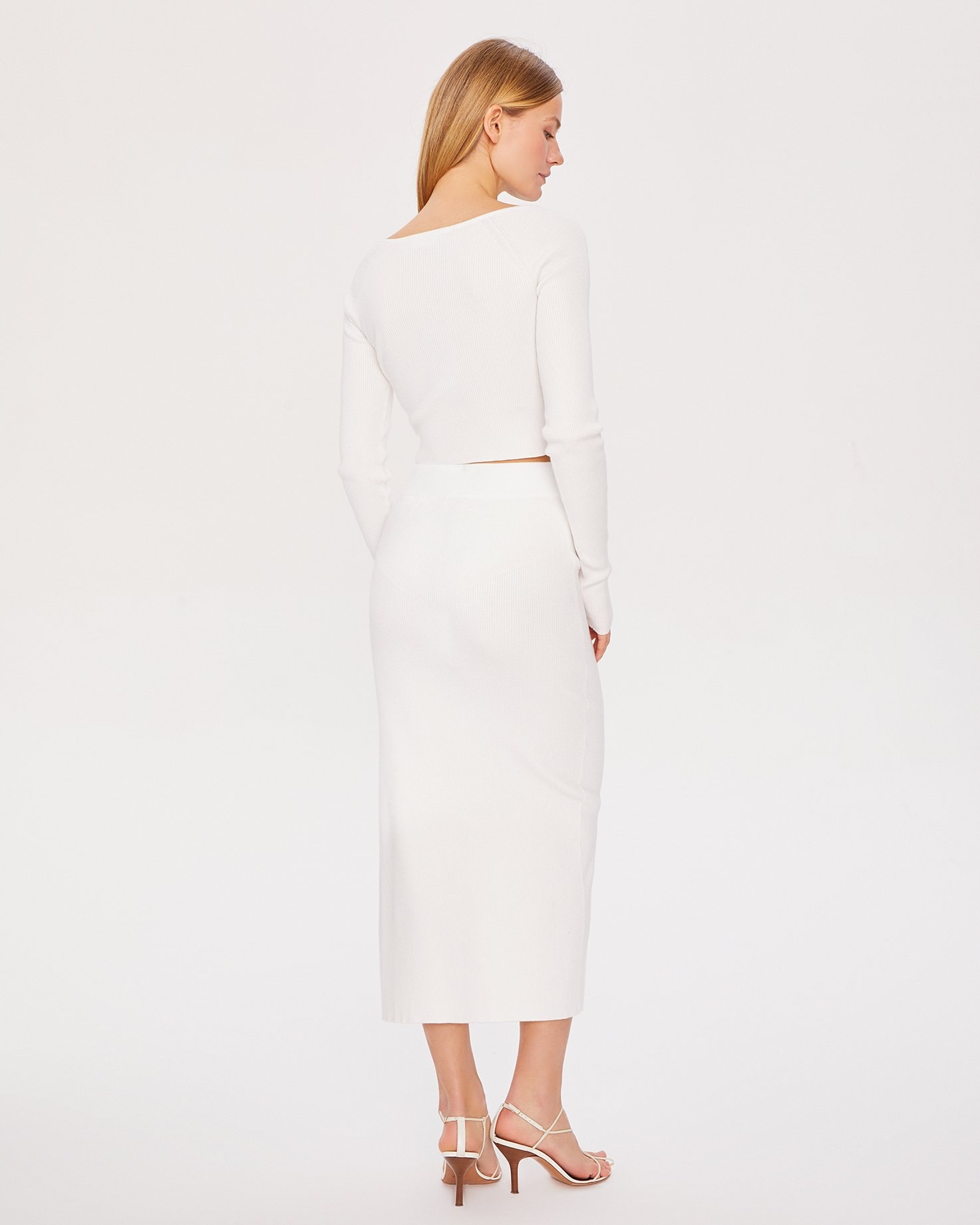 White skirt, White — photo 3
