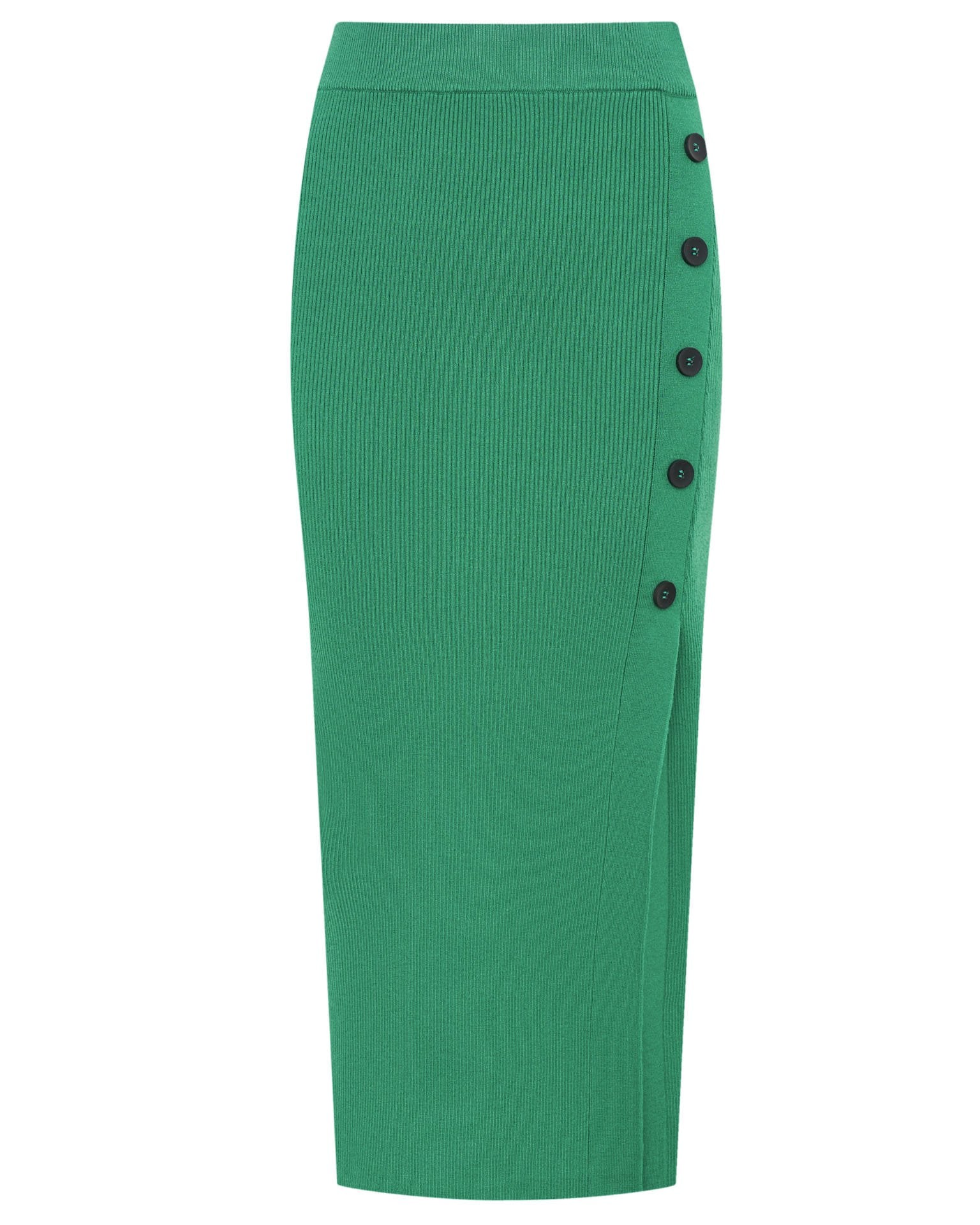 Green skirt