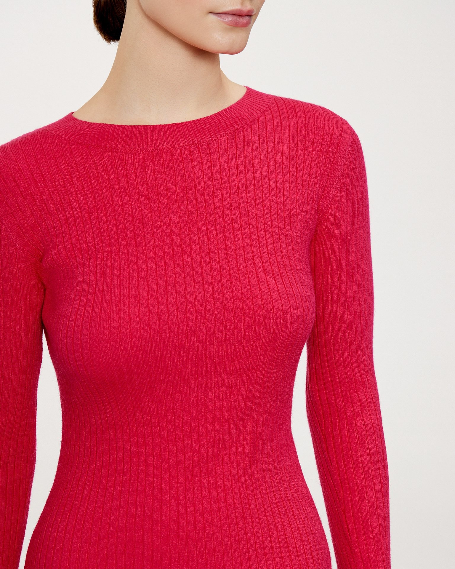 Midi Dress, Fuchsia — photo 5